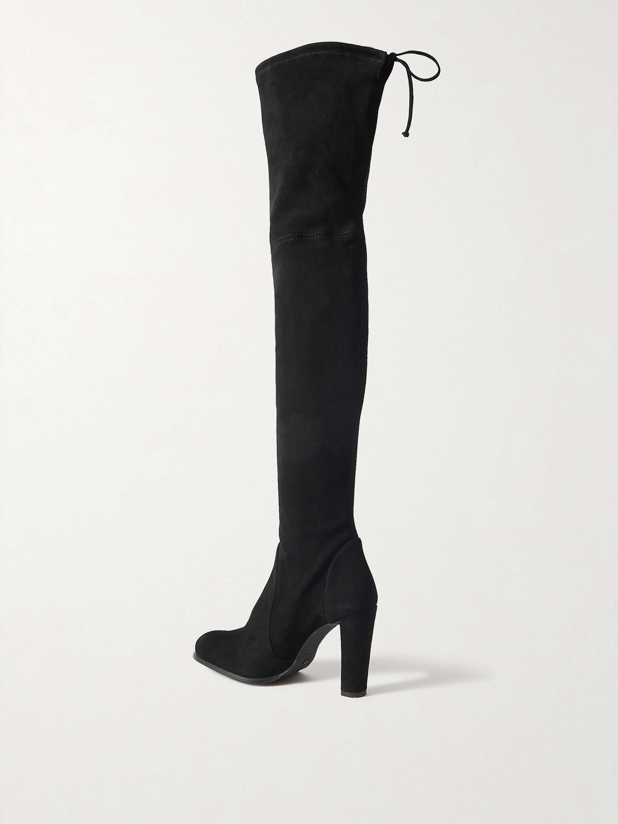 STUART WEITZMAN Highland suede over-the-knee boots