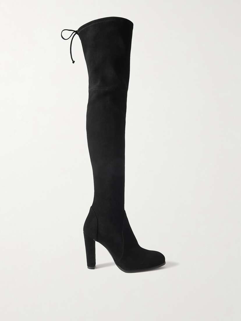 Stuart Weitzman Highland Suede Over-the-knee Boots