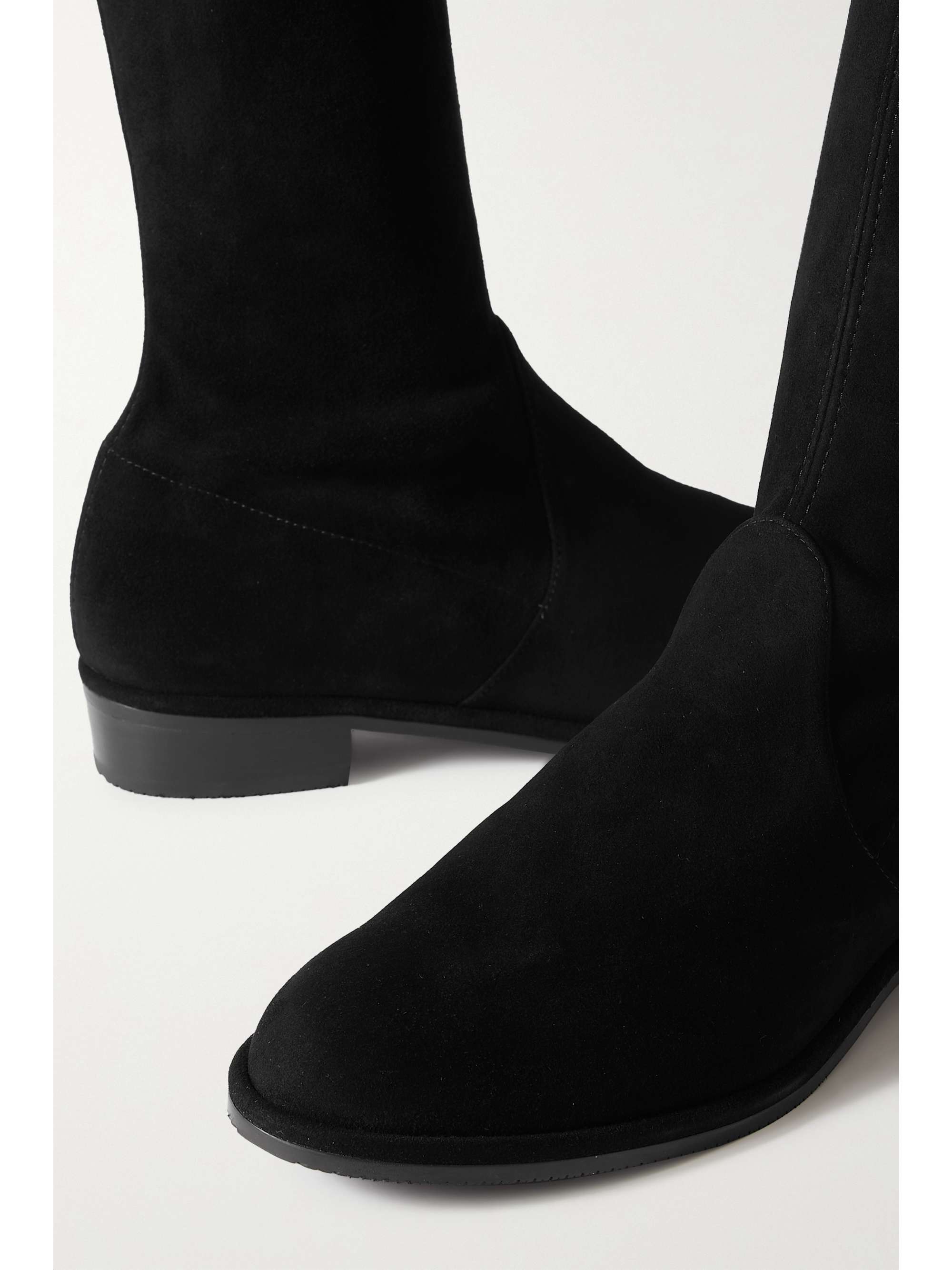 STUART WEITZMAN Lowland suede overtheknee boots NETAPORTER