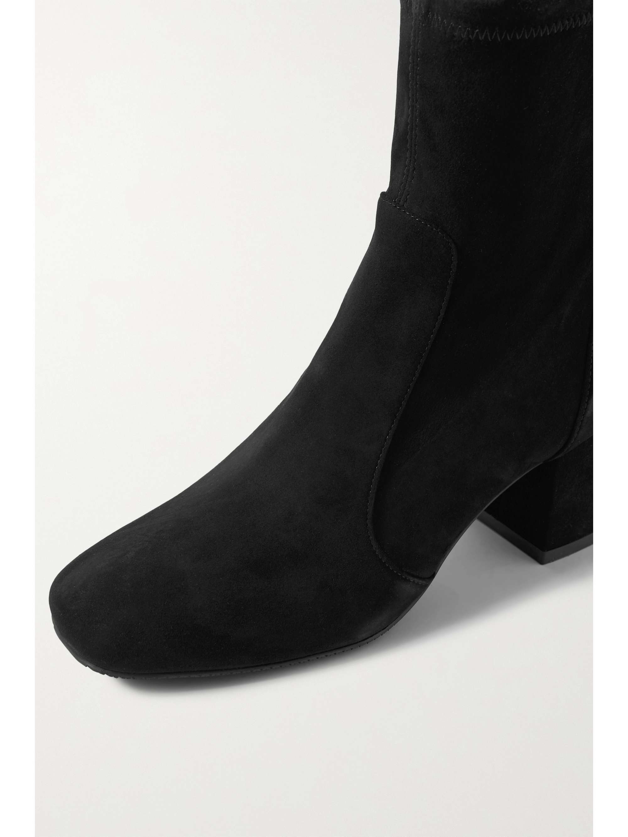 STUART WEITZMAN Suede sock boots NETAPORTER