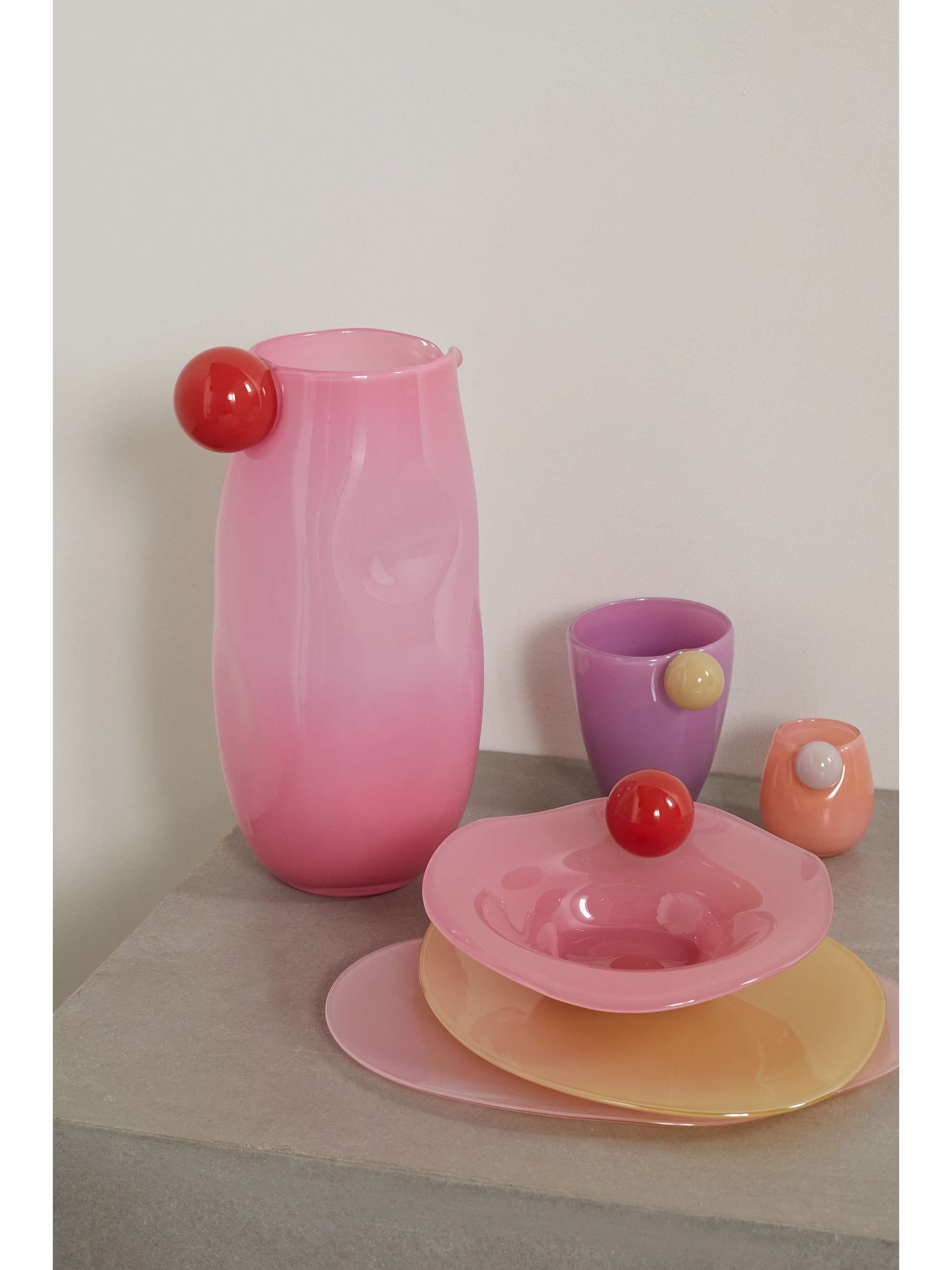 HELLE MARDAHL Massive With a Twist glass jug NETAPORTER