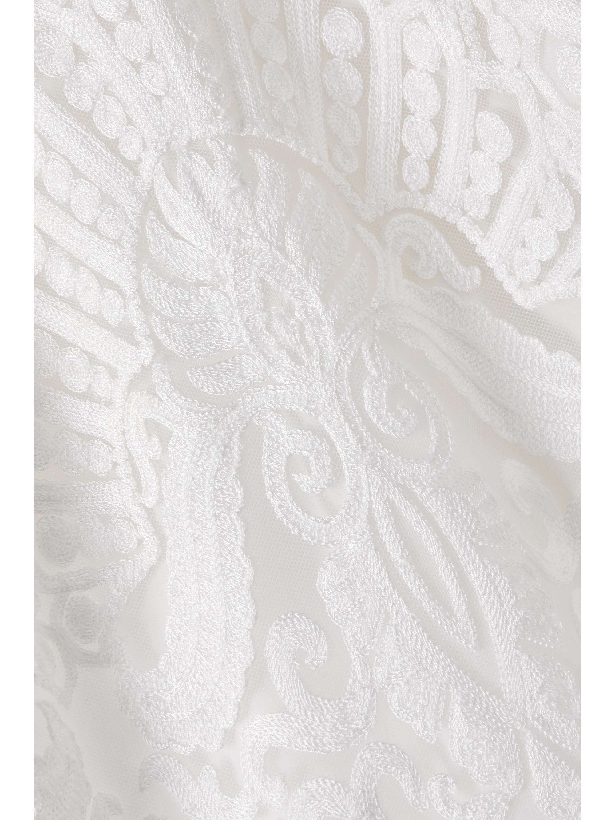 GALVAN Borghese open-back lace gown