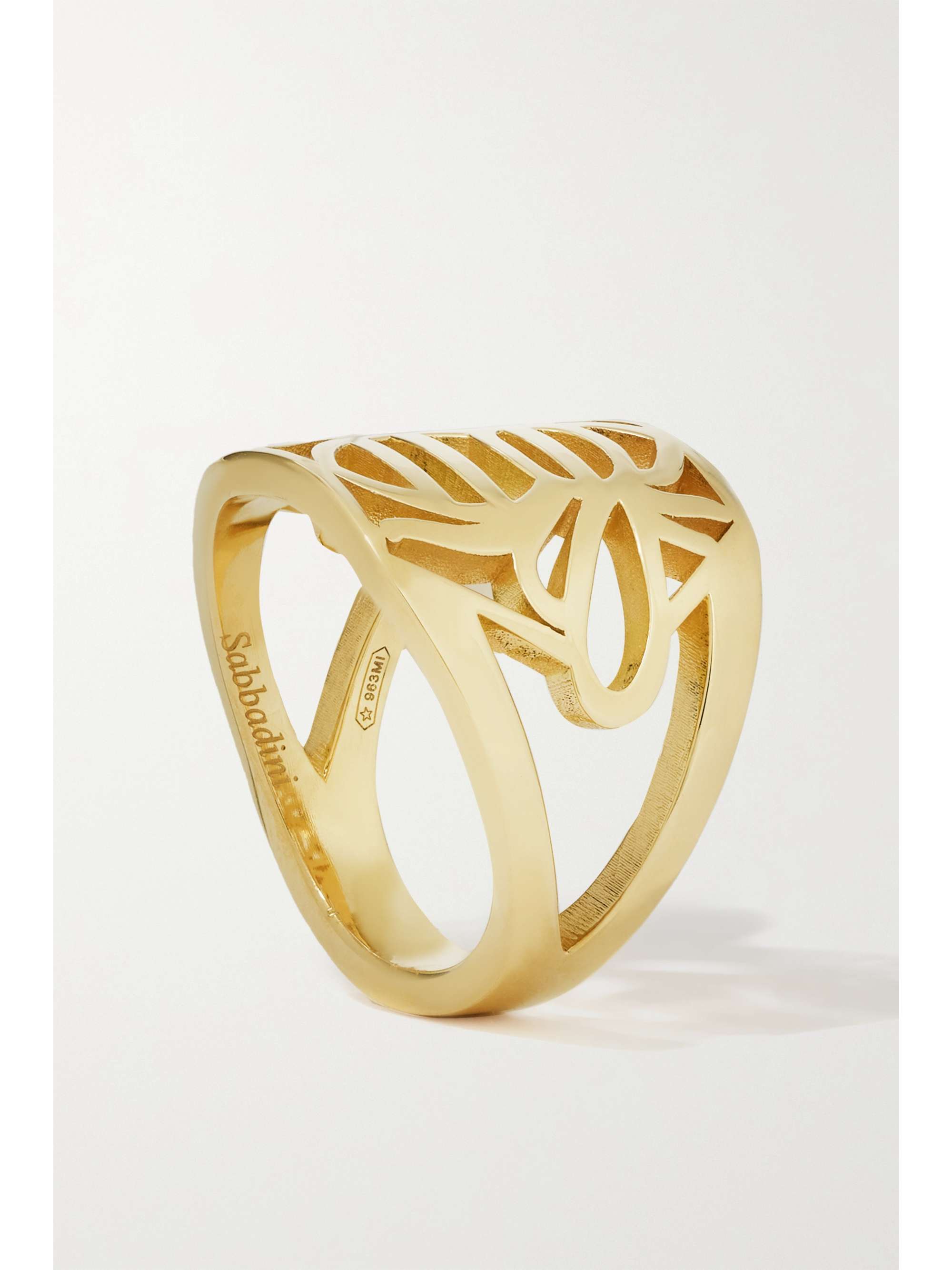 SABBADINI 18-karat gold ring