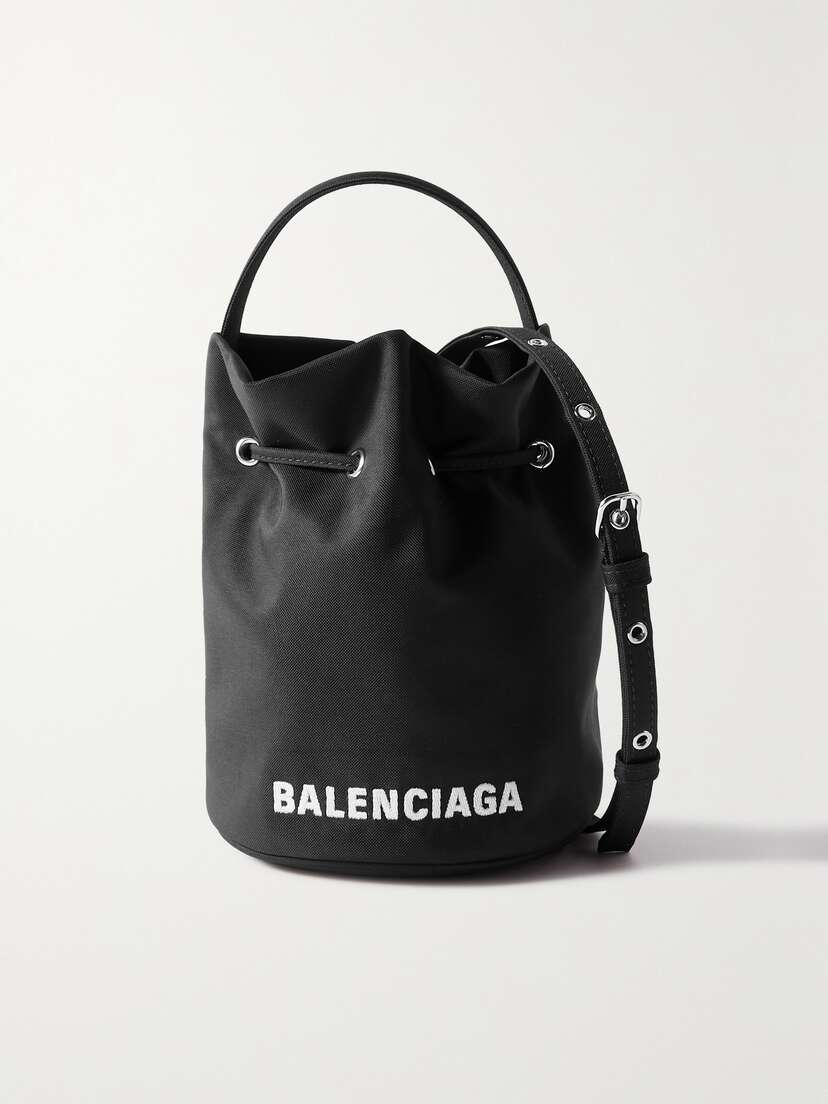 Balenciaga Wheel Shell Bucket Bag -  - One size