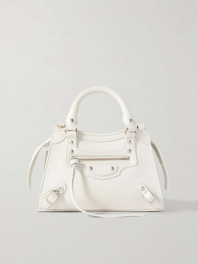 Balenciaga Neo Classic City Mini Textured-leather Tote