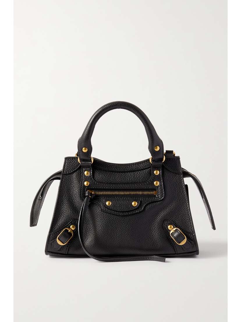 Balenciaga Neo Classic City Mini Textured-leather Tote