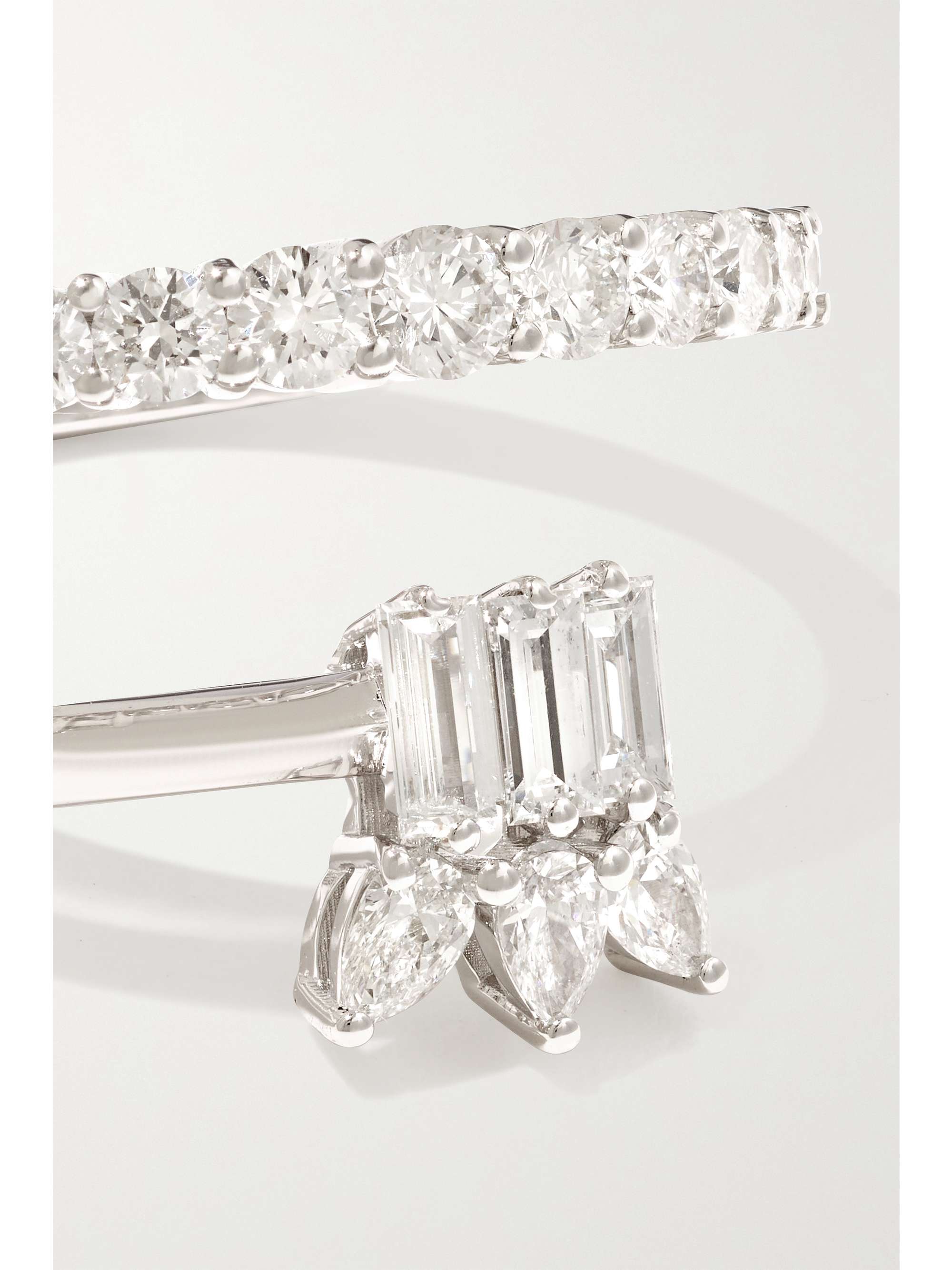 YEPREM 18-karat white gold diamond ring