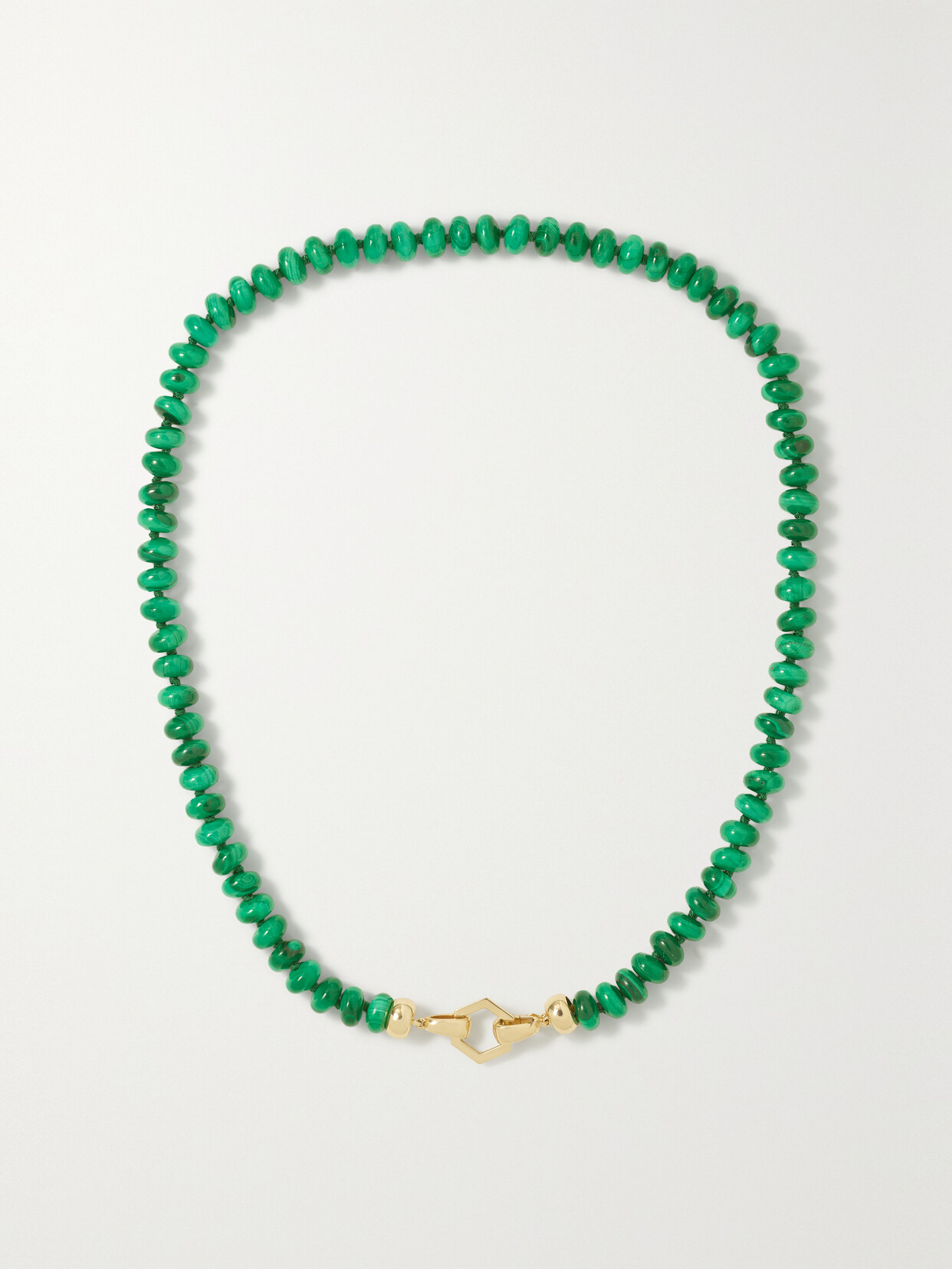Harwell Godfrey Foundation 18-karat Malachite Necklace