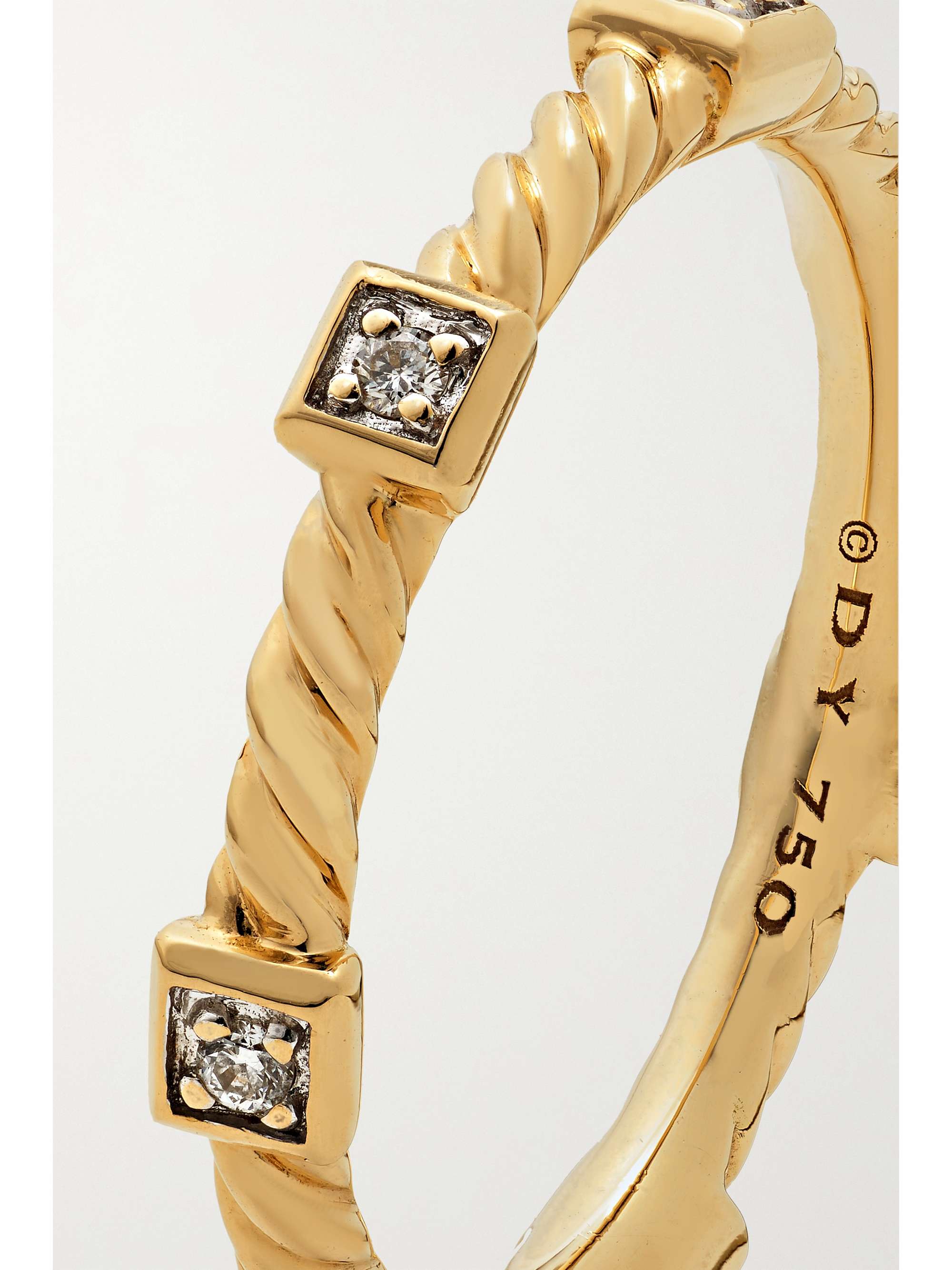 DAVID YURMAN Cable Collectibles 18-karat gold diamond ring