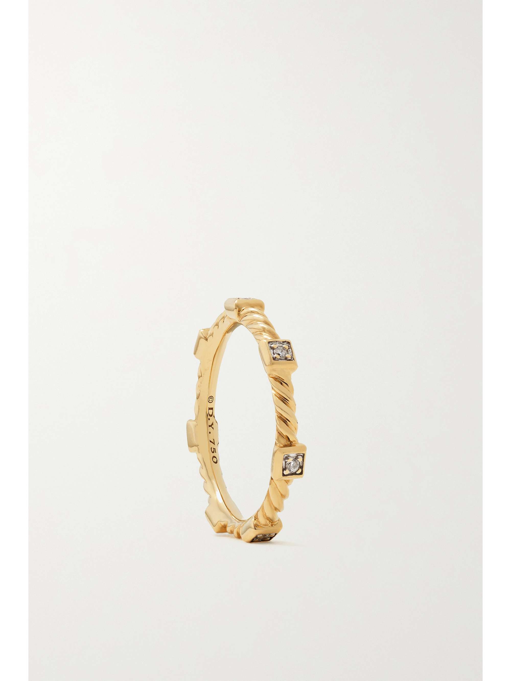 DAVID YURMAN Cable Collectibles 18-karat gold diamond ring