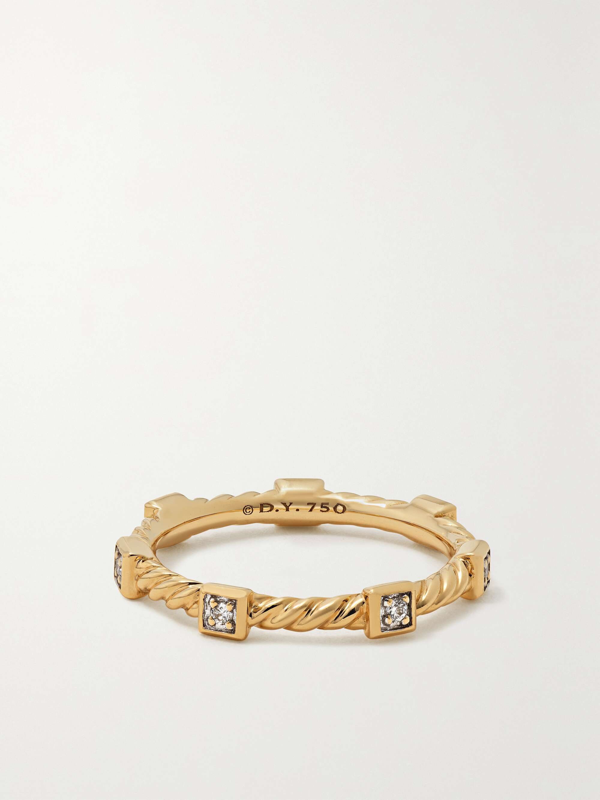 Cable Collectibles 18 karat gold diamond ring gold 5