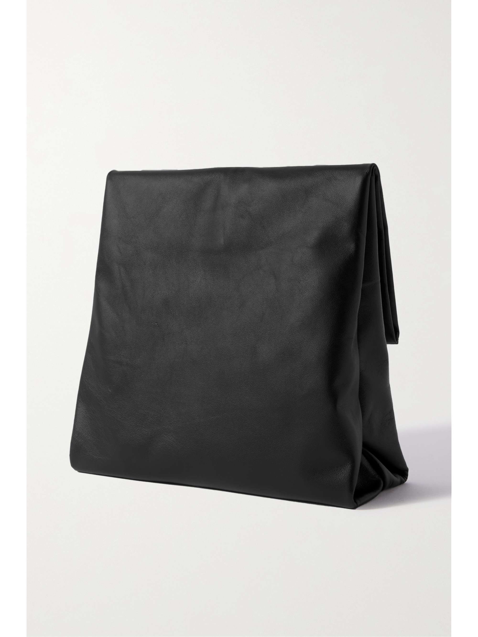 THE ROW Glove small leather clutch