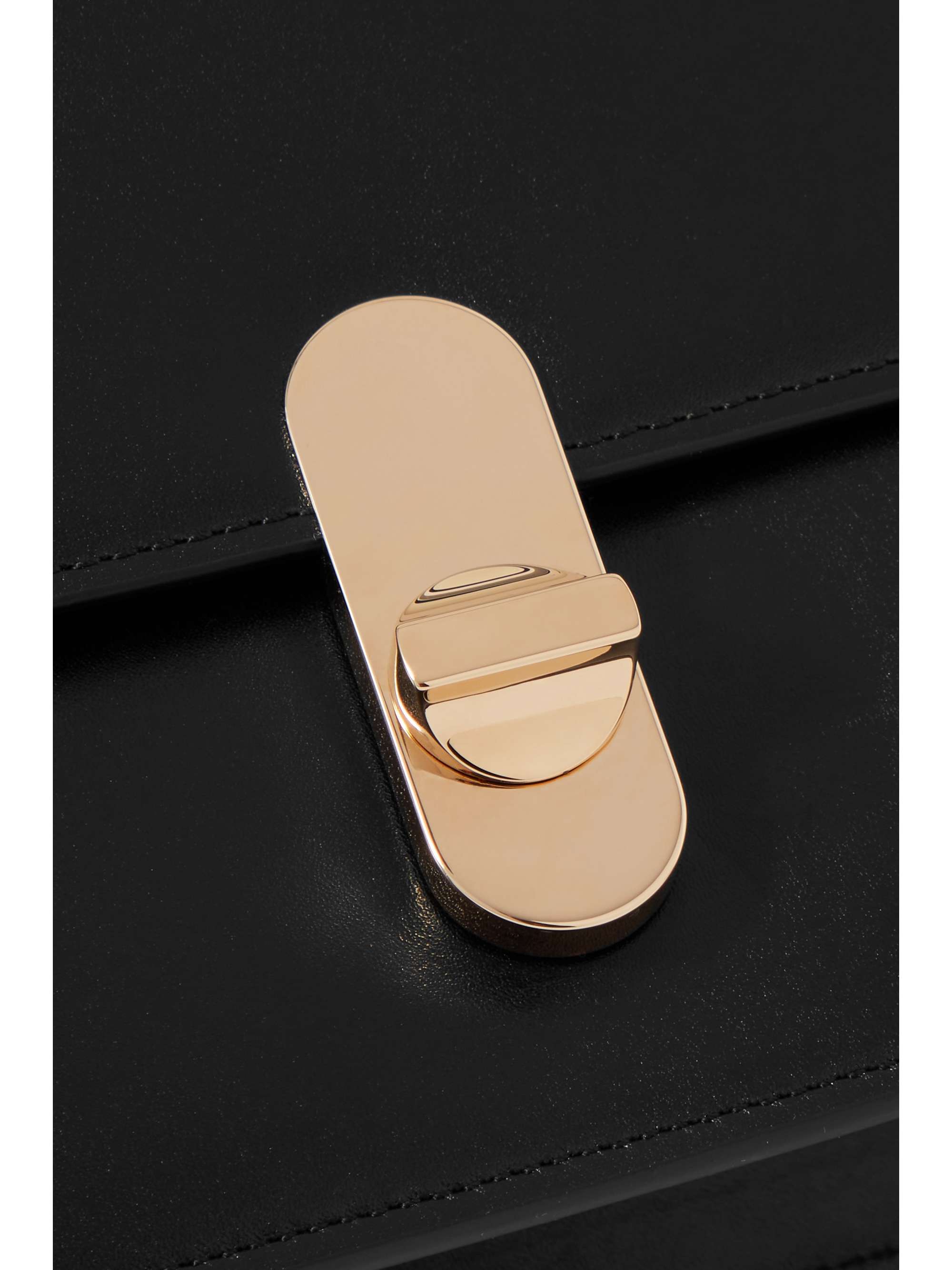 THE ROW Clea leather shoulder bag