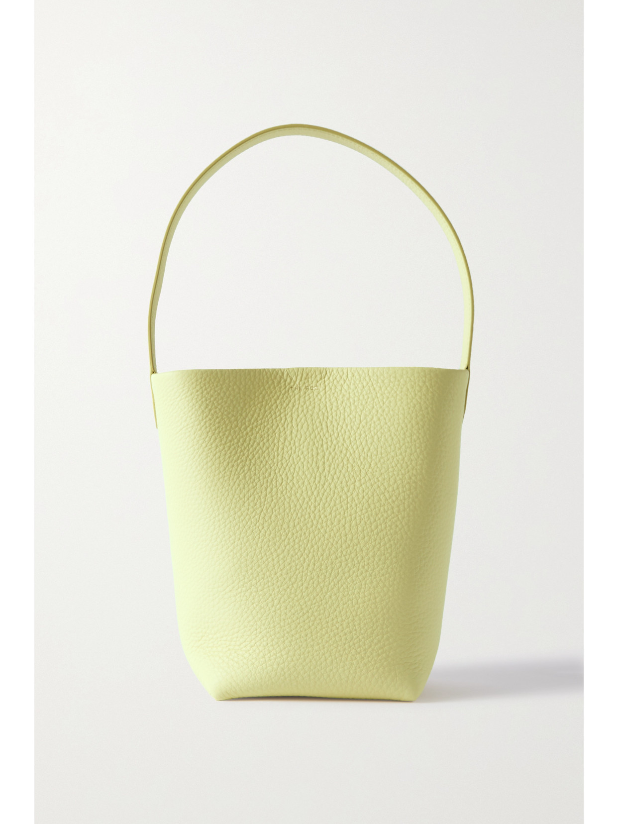 The Row Park Small North-south Tote Bag In Yellow