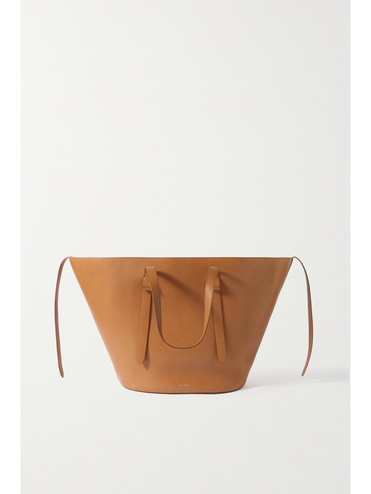 The Row - Ew Jasper Leather Tote - Brown