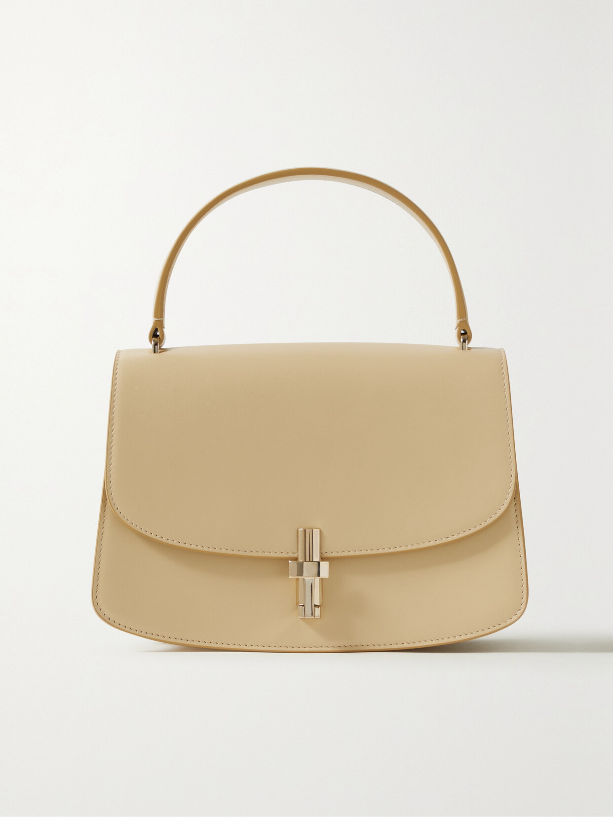 The Row - Sofia Small Two-tone Leather Tote - Cream