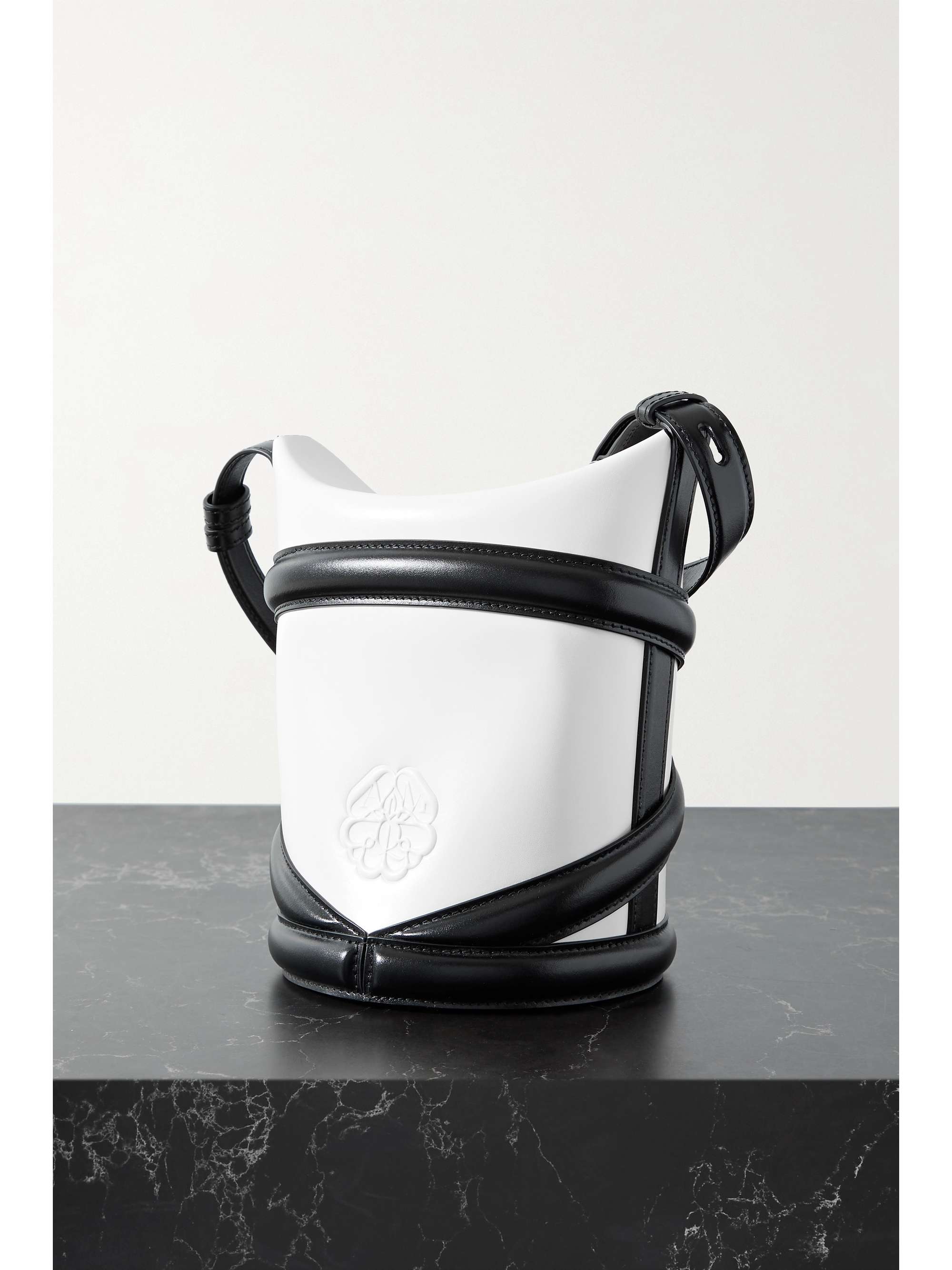 ALEXANDER MCQUEEN The Curve leather bucket bag
