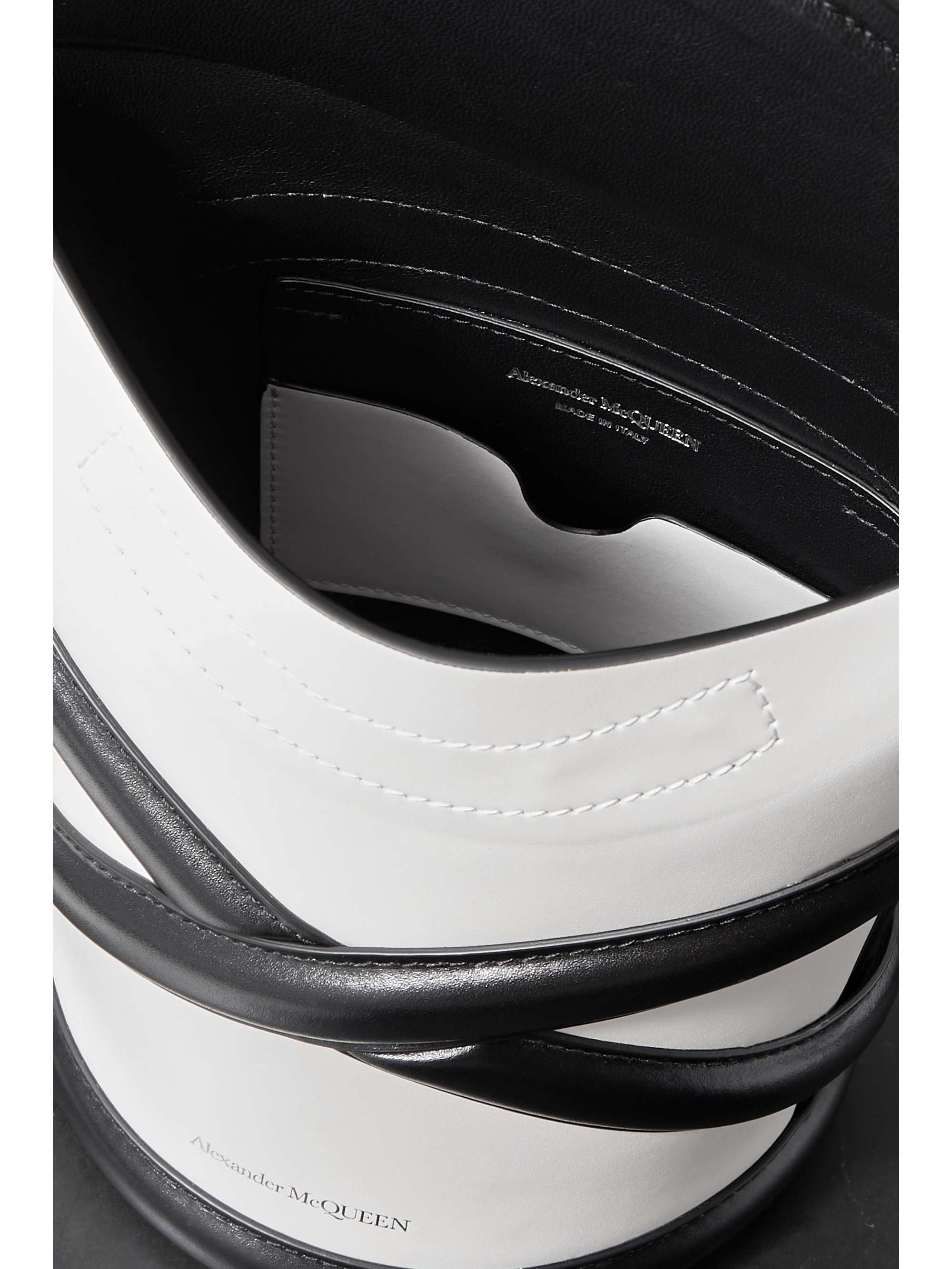 ALEXANDER MCQUEEN The Curve leather bucket bag
