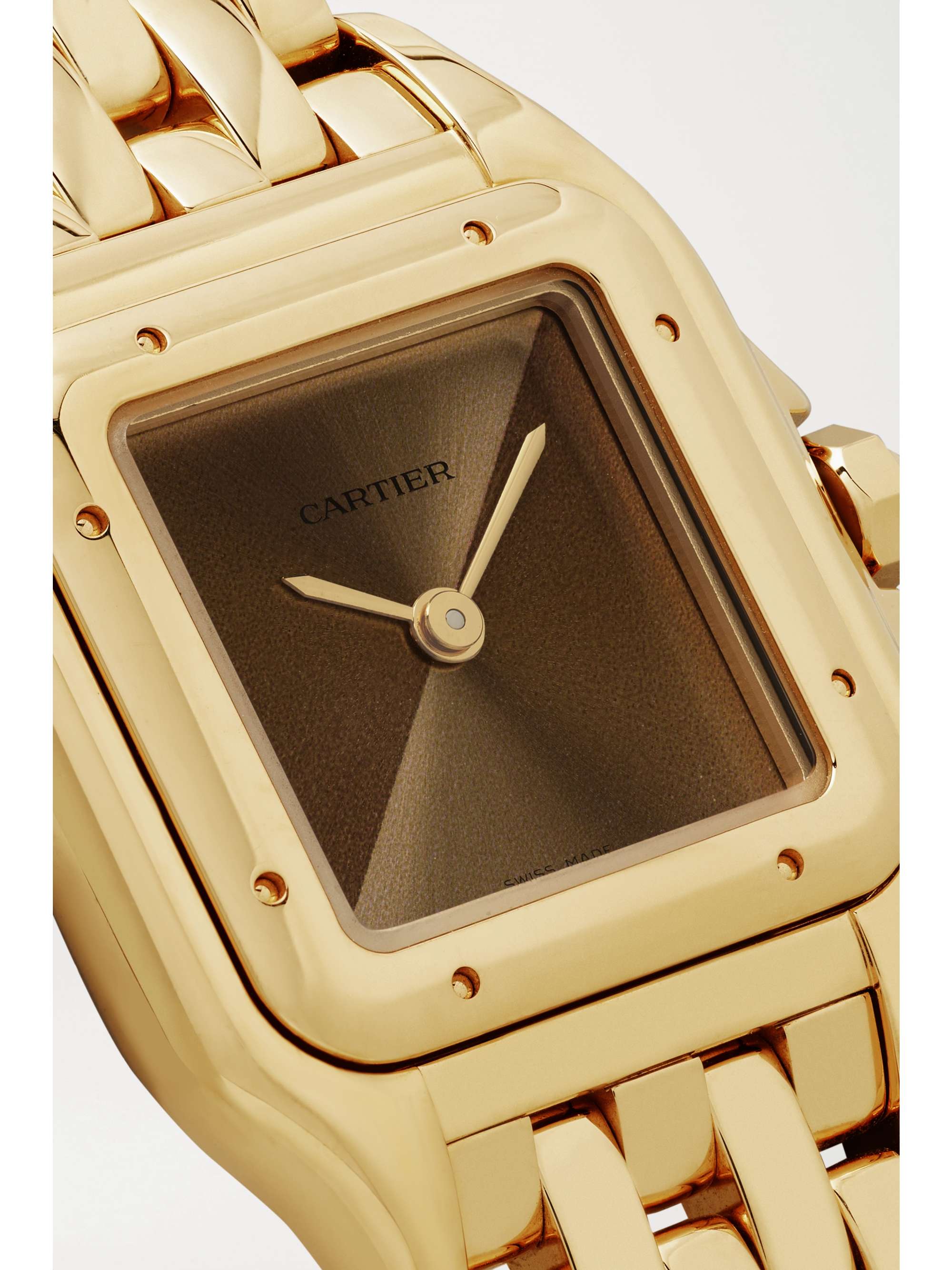CARTIER Panthère de Cartier small 22mm 18-karat gold watch