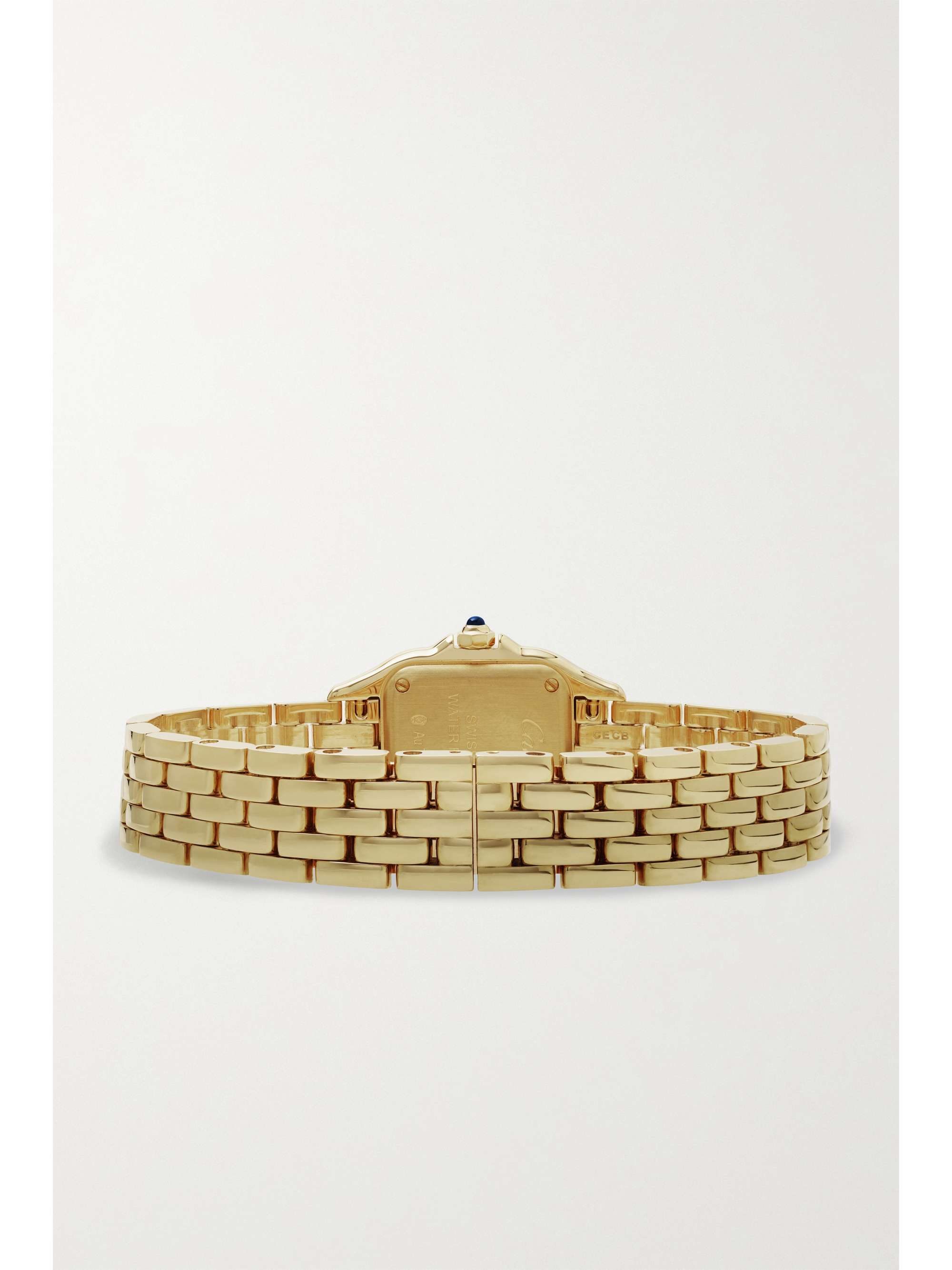CARTIER Panthère de Cartier small 22mm 18-karat gold watch