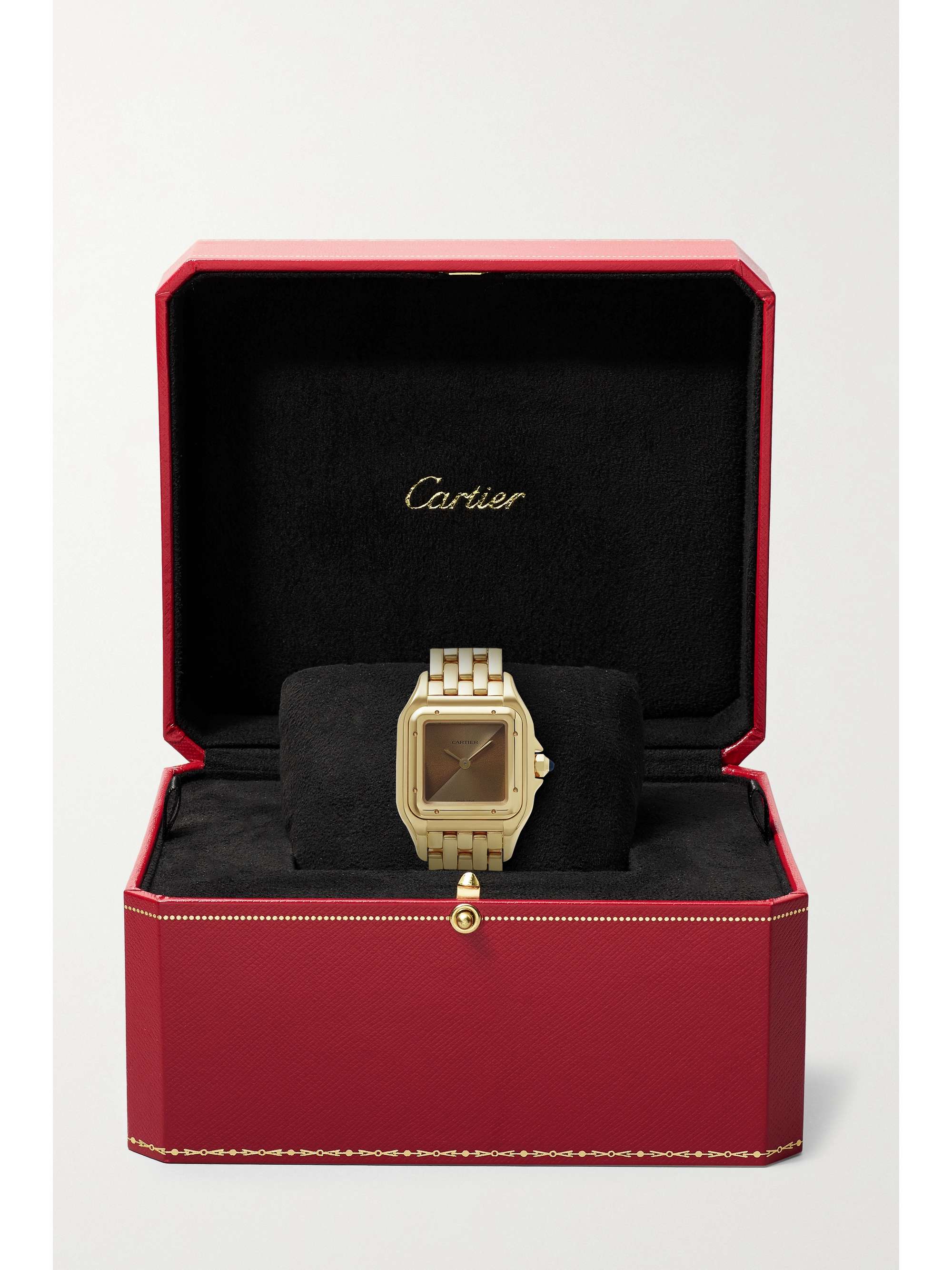 CARTIER Panthère de Cartier small 22mm 18-karat gold watch