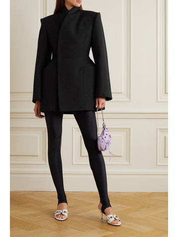 Balenciaga Hourglass wool-gabardine jacket