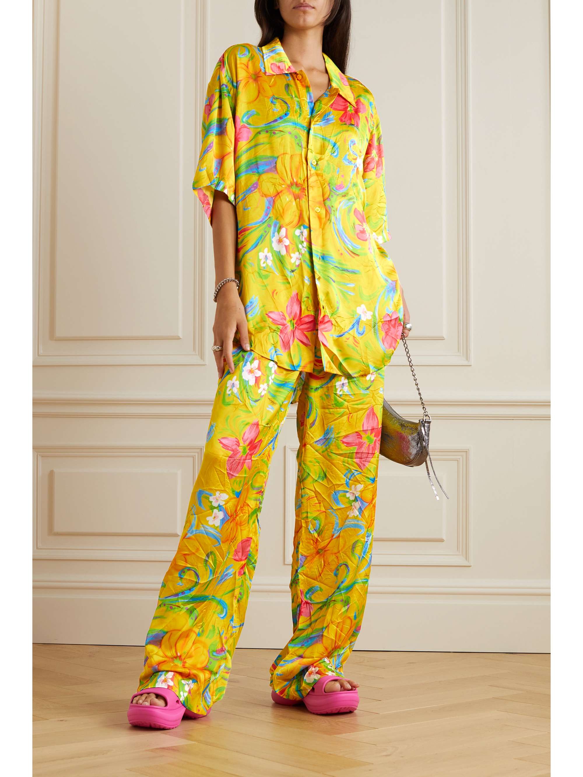 Balenciaga floral print shirt Clearance