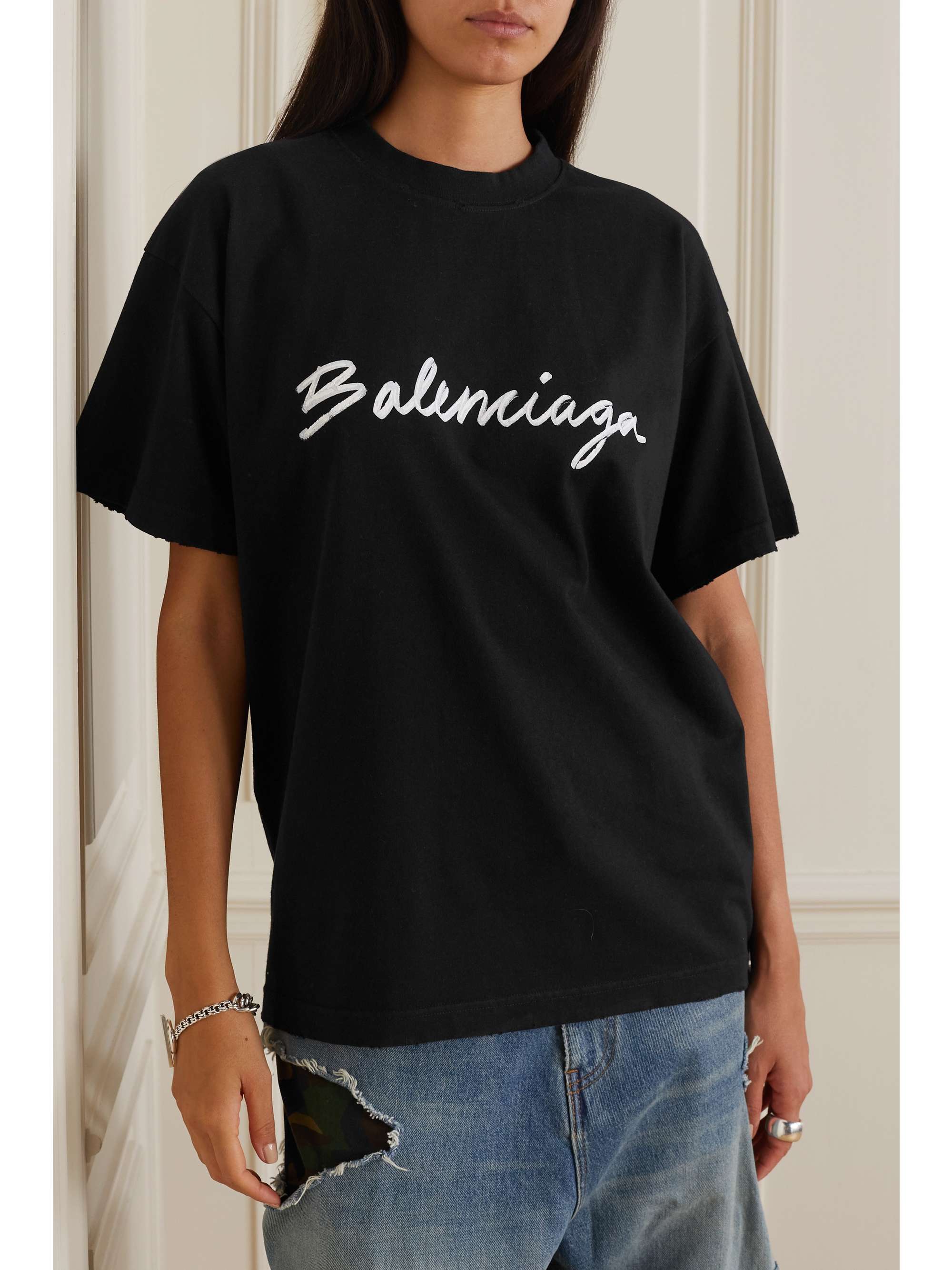 Balenciaga t shirt material Clearance