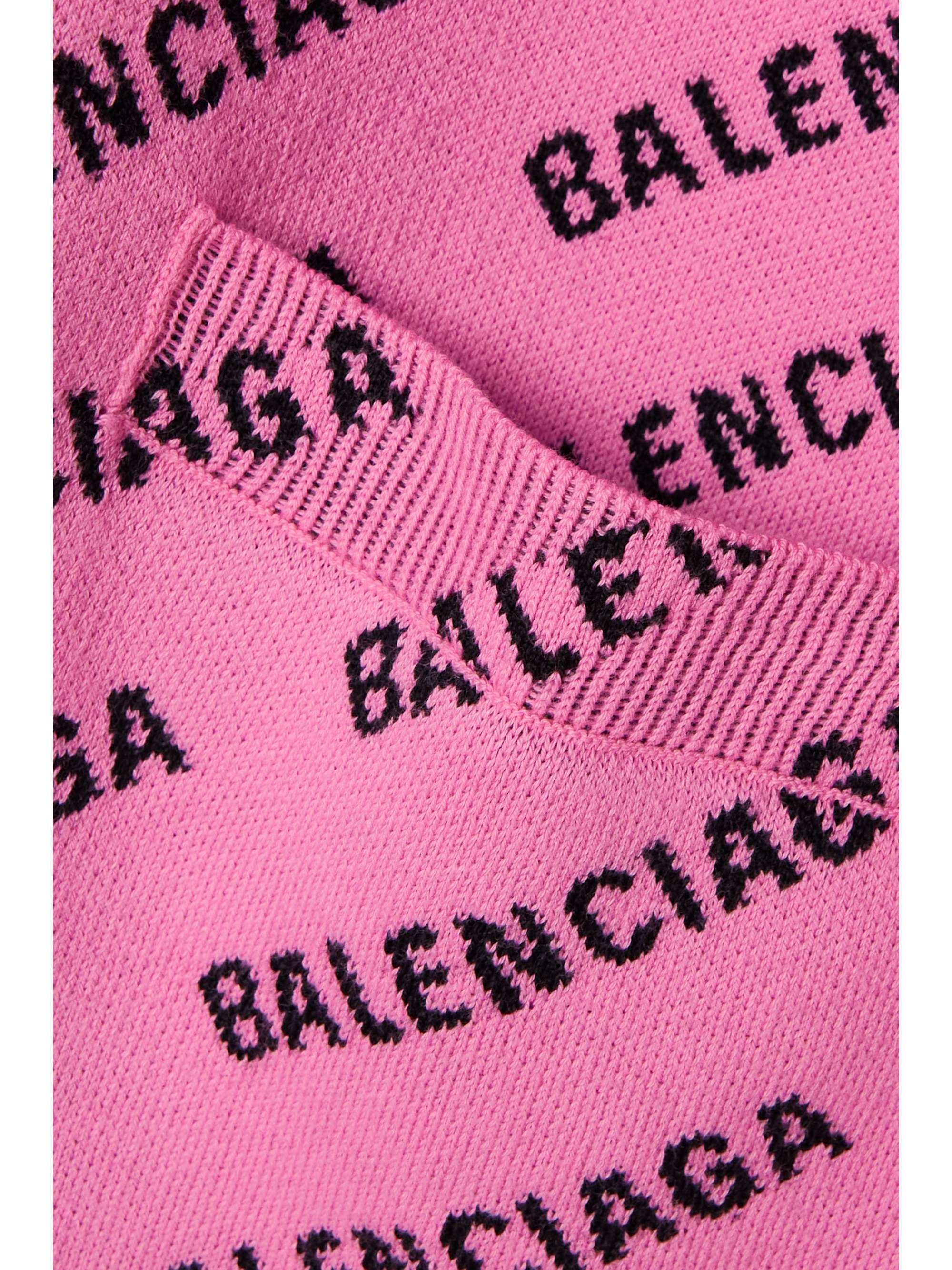 BALENCIAGA 嵌花针织开襟衫