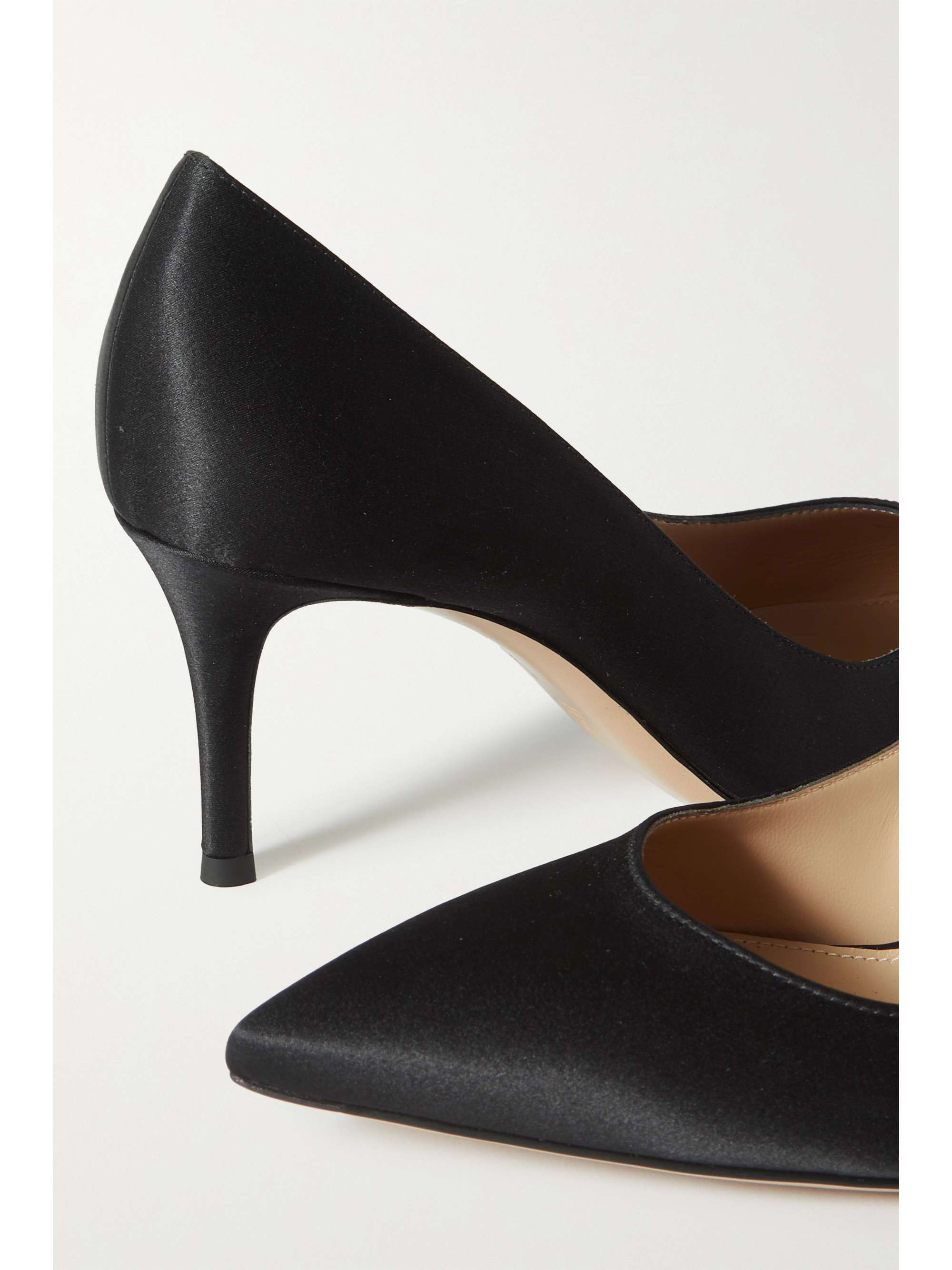 GIANVITO ROSSI Gianvito 70 satin pumps