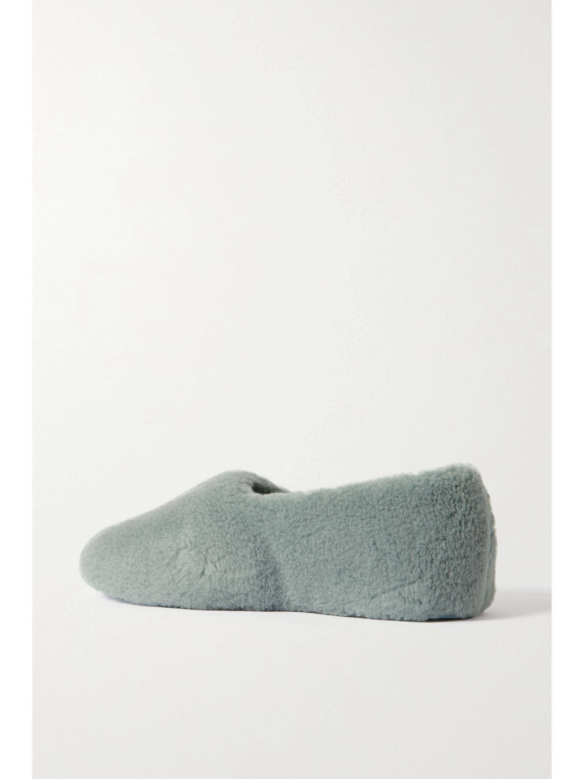 LORO PIANA Wintercozy faux shearling slippers