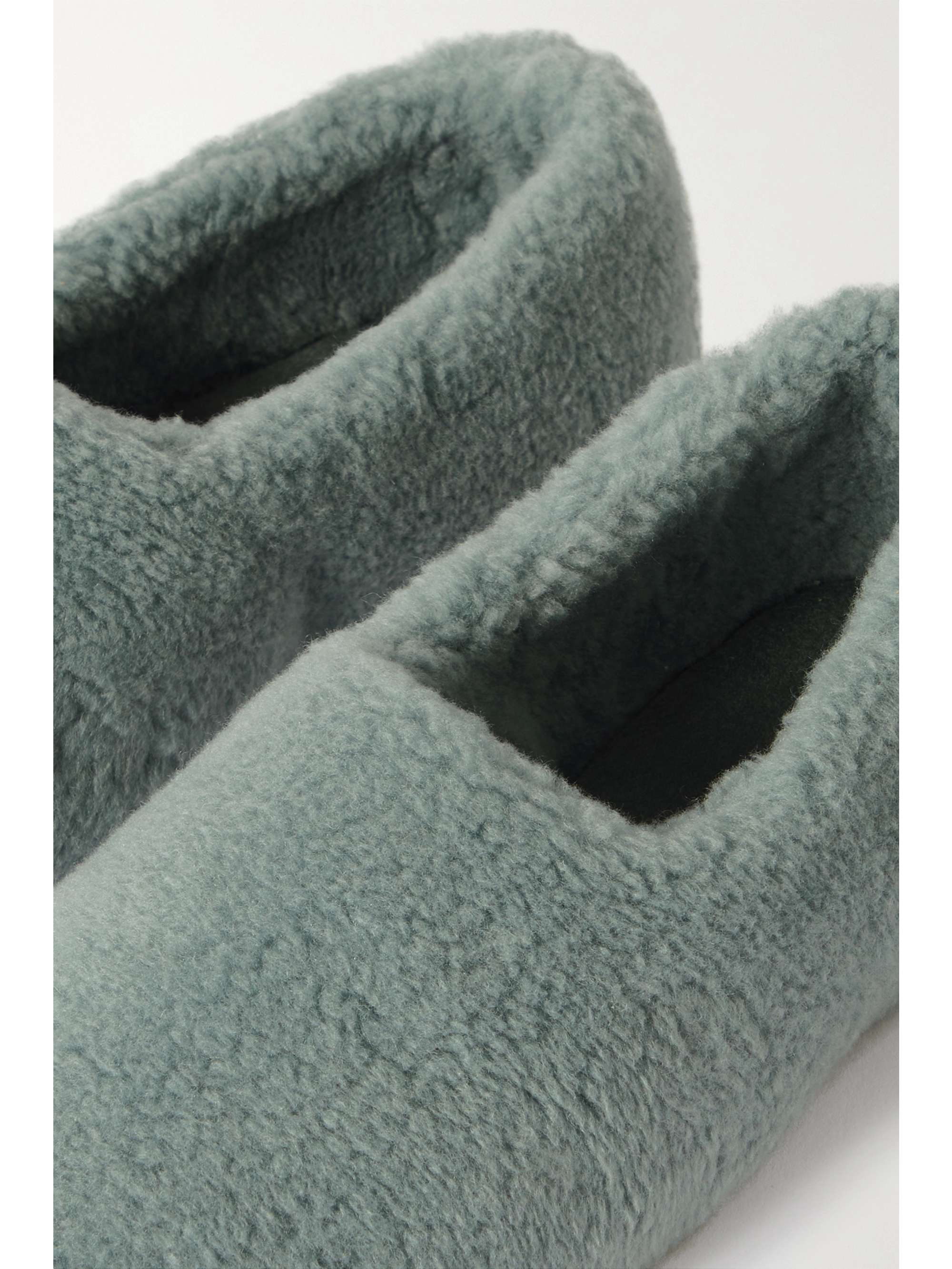 LORO PIANA Wintercozy faux shearling slippers