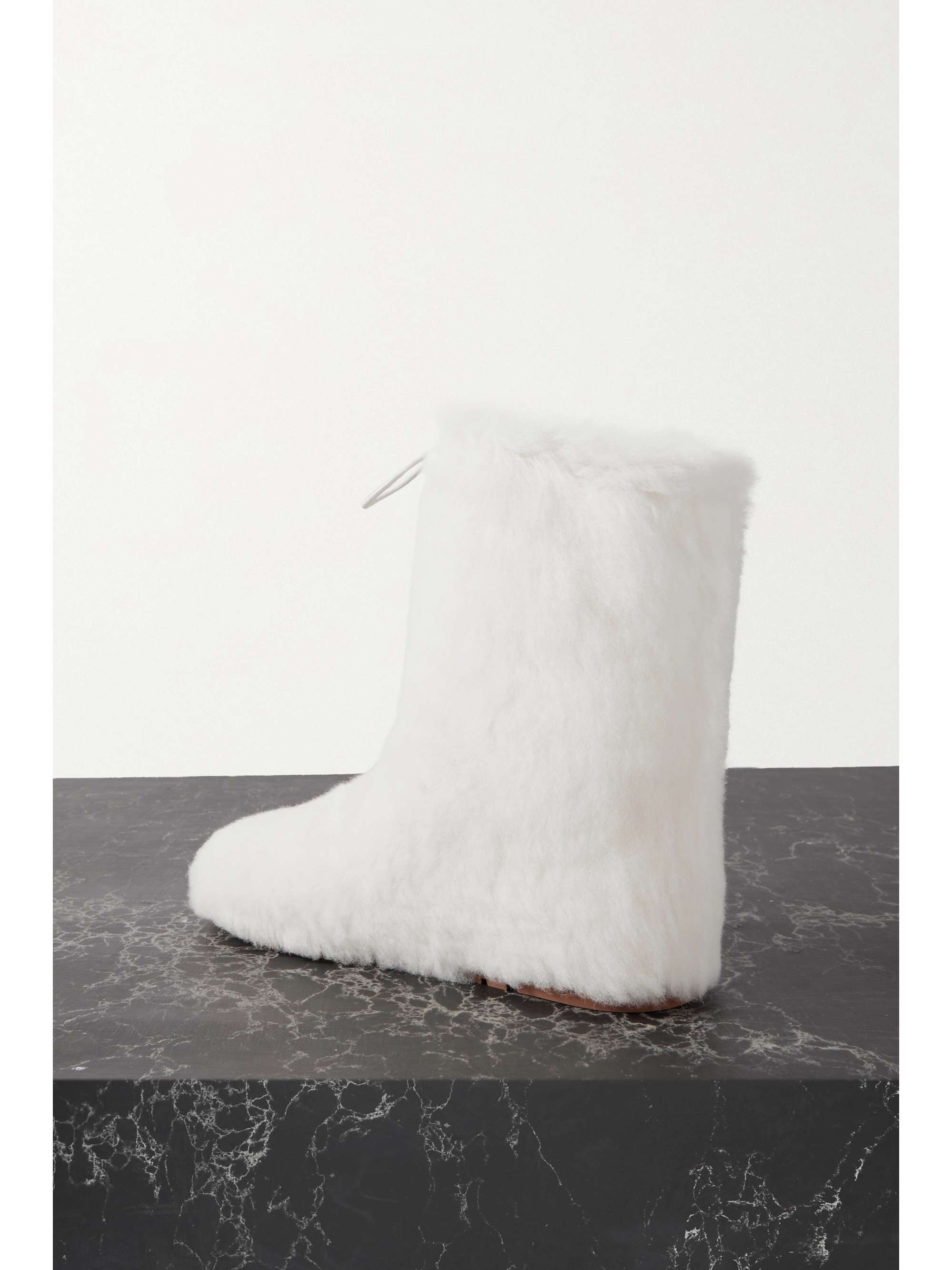 LORO PIANA Quinn shearling ankle boots