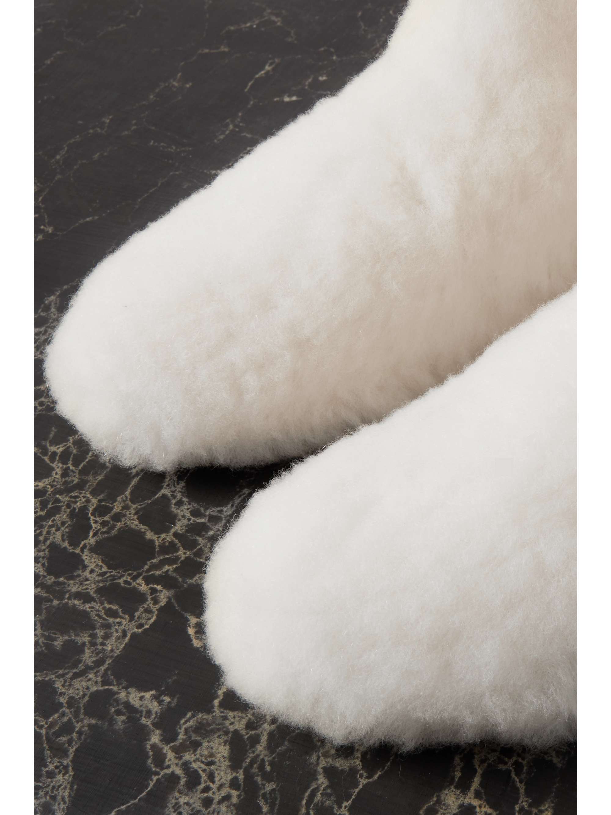 LORO PIANA Quinn shearling ankle boots