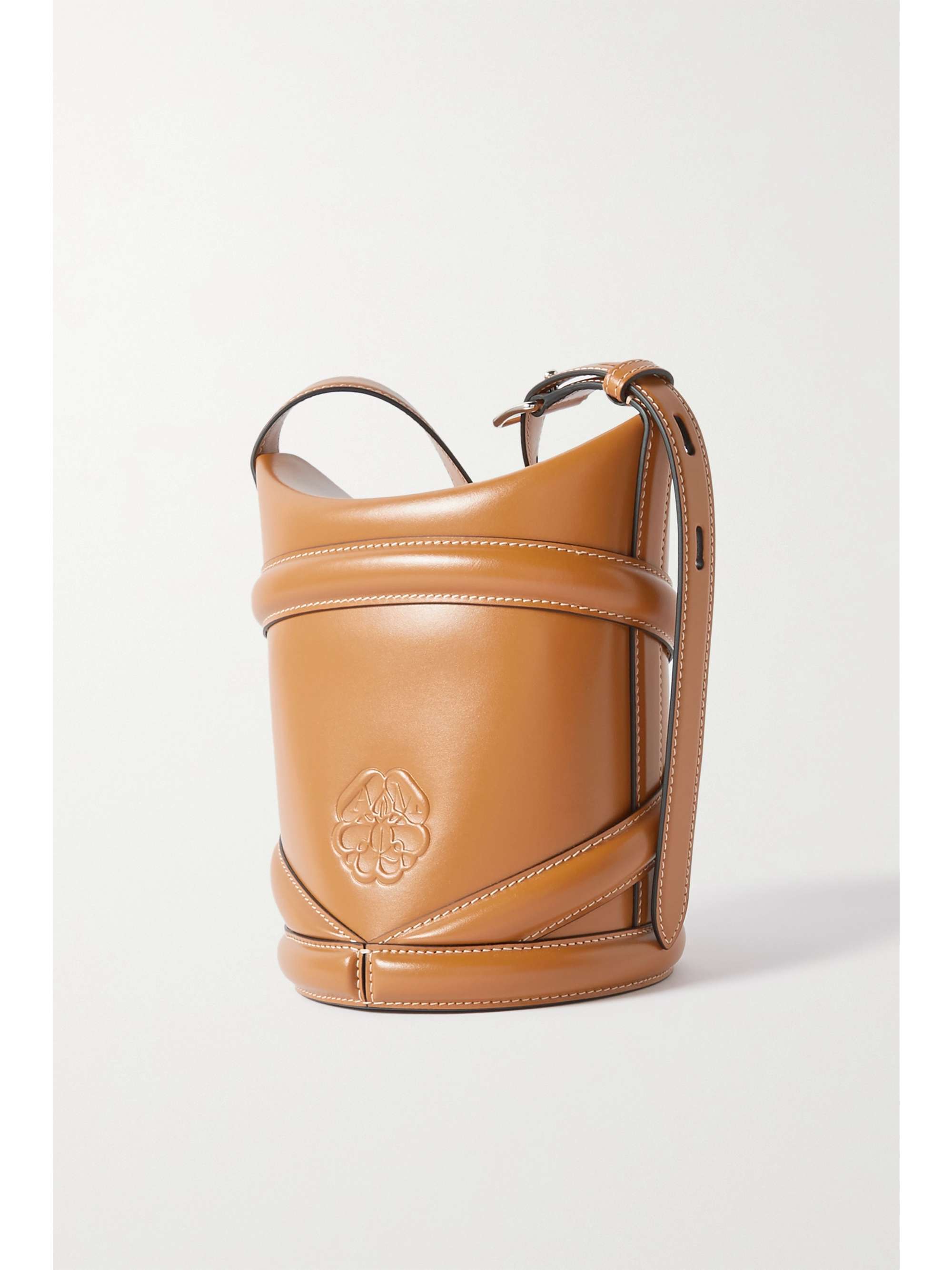 ALEXANDER MCQUEEN The Curve leather bucket bag