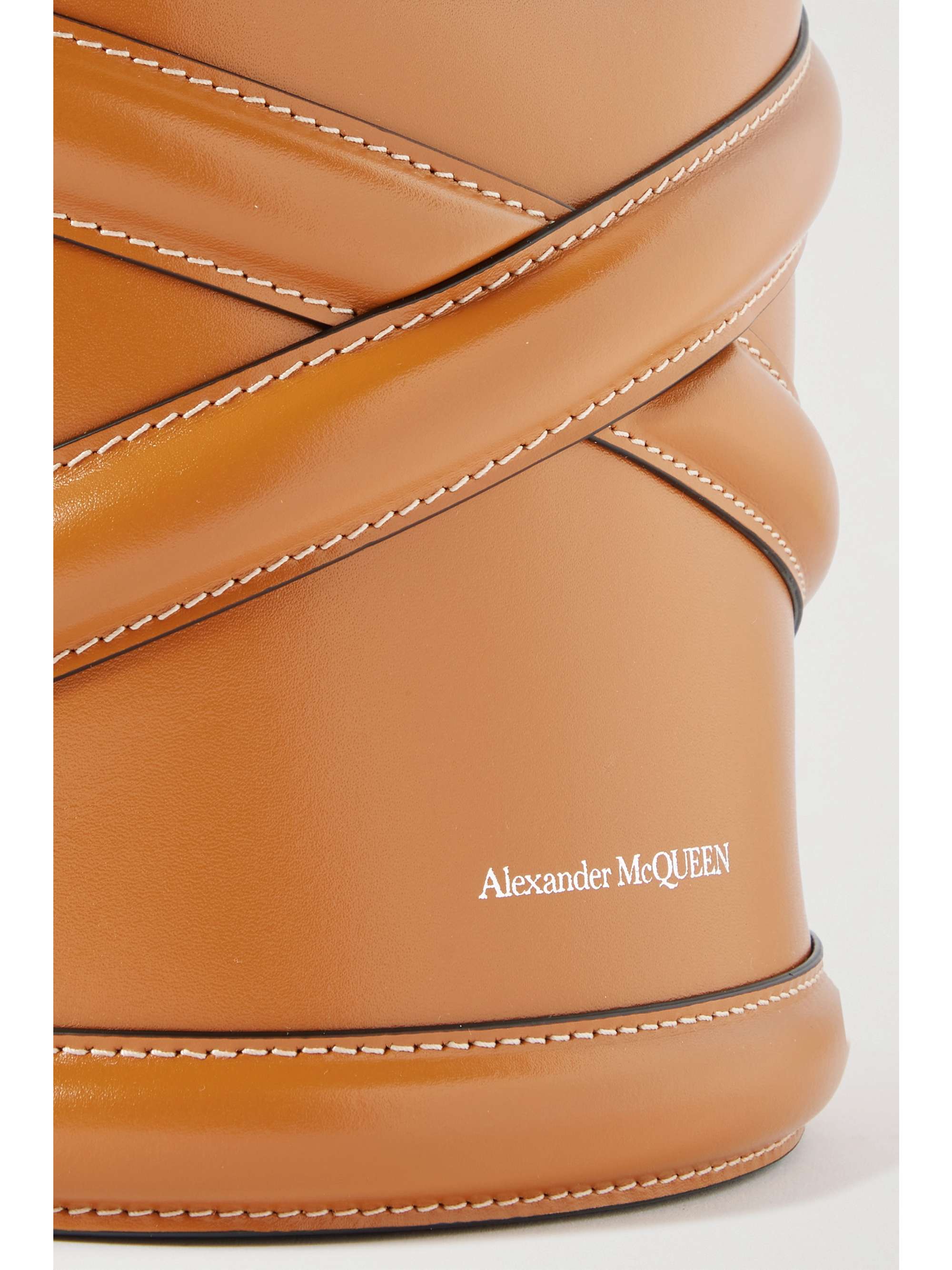 ALEXANDER MCQUEEN The Curve leather bucket bag