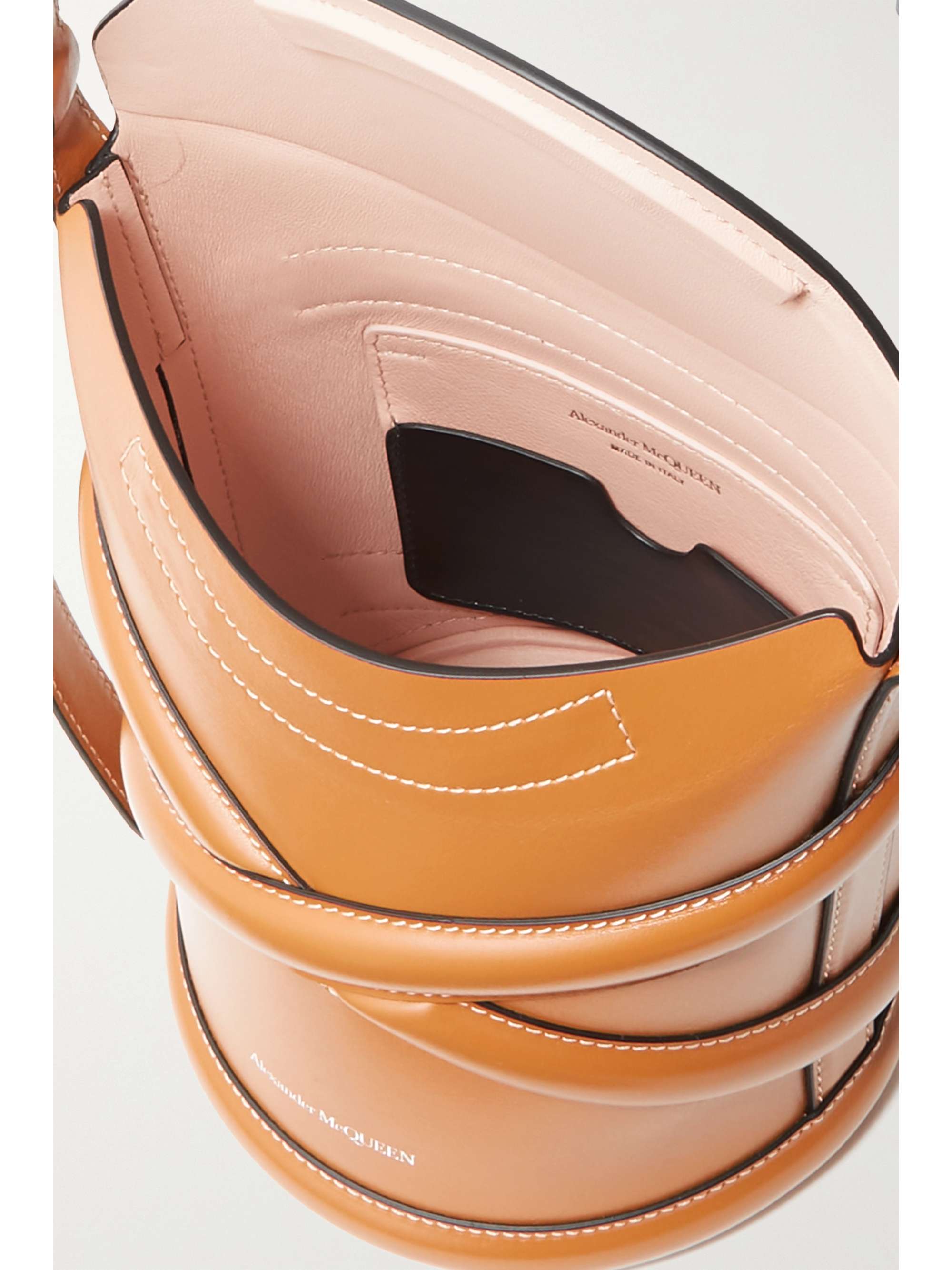 ALEXANDER MCQUEEN The Curve leather bucket bag