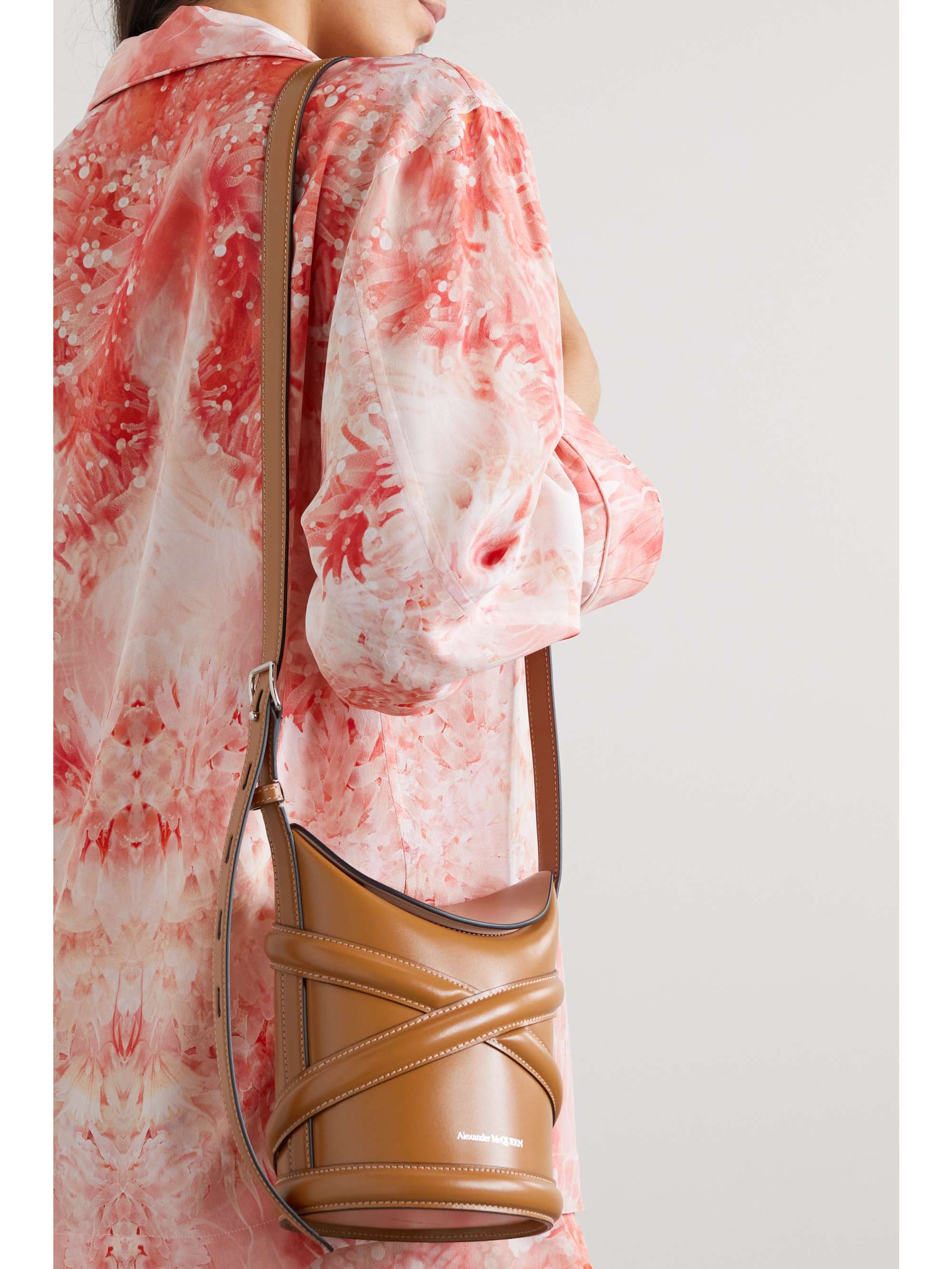 ALEXANDER MCQUEEN The Curve leather bucket bag