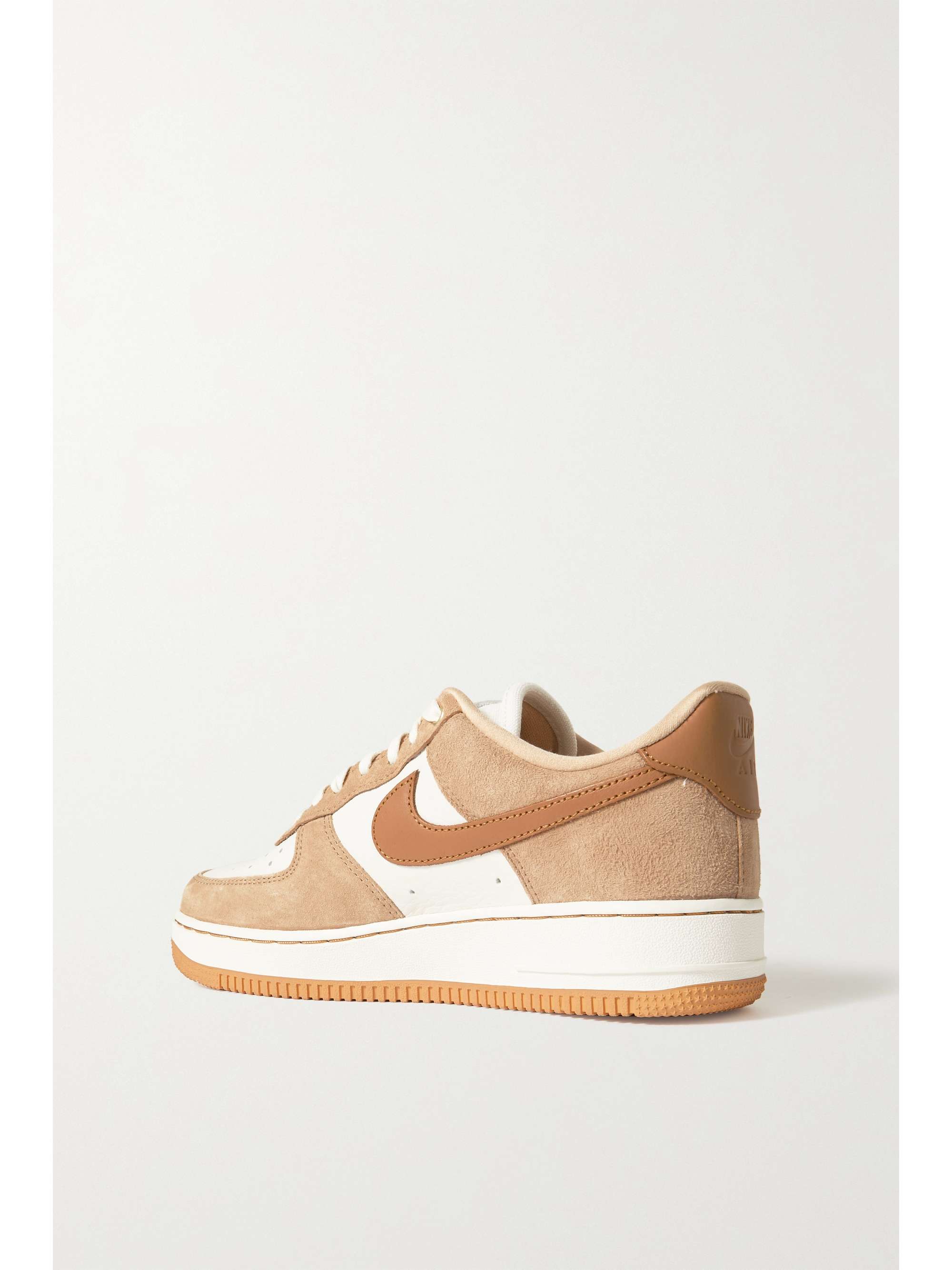 NIKE Air Force 1 LXX leather and suede sneakers