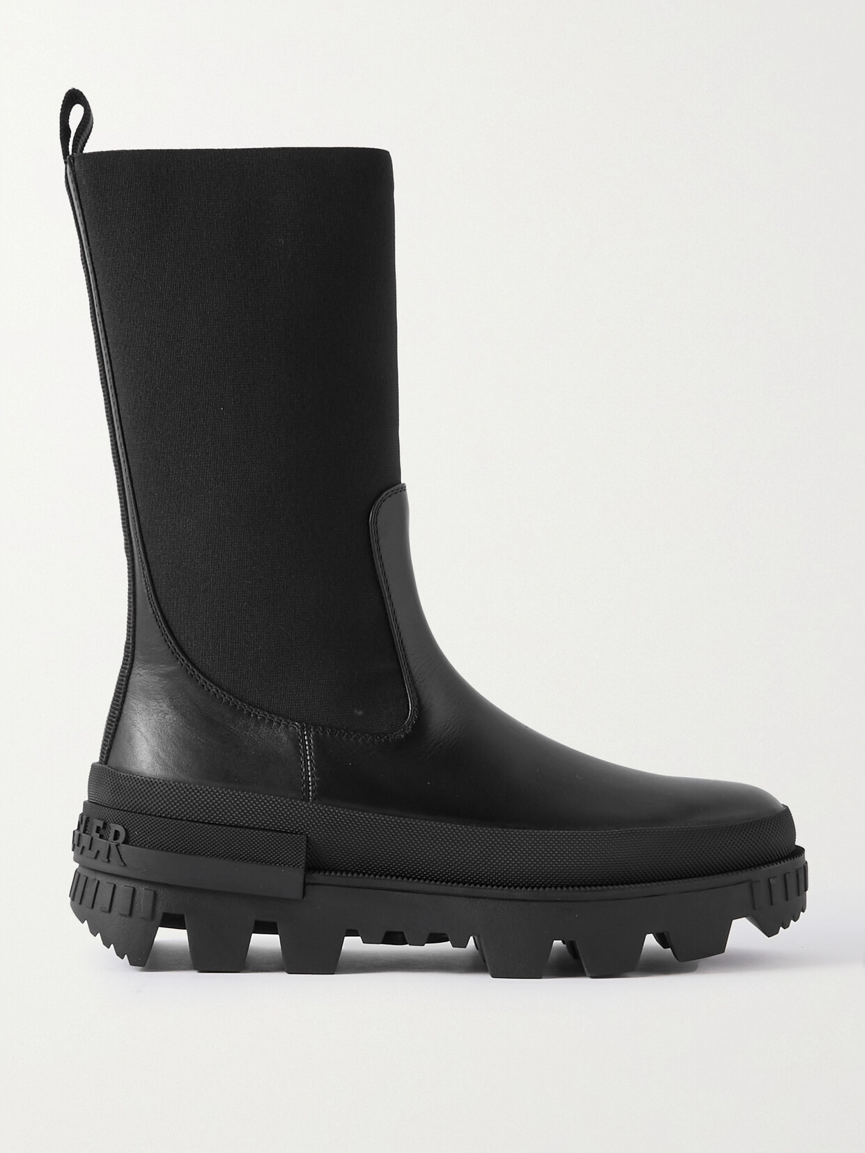 Moncler - Neue Leather Chelsea Boots - Black