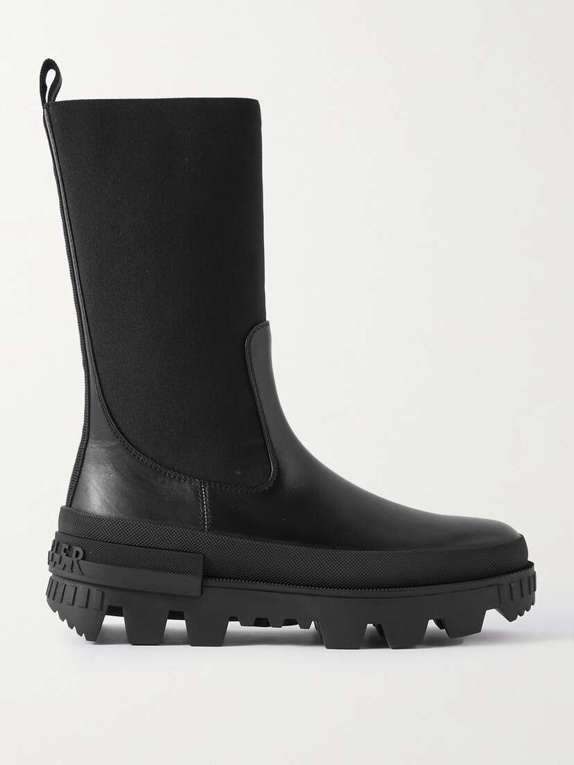 Moncler Neue Leather Chelsea Boots