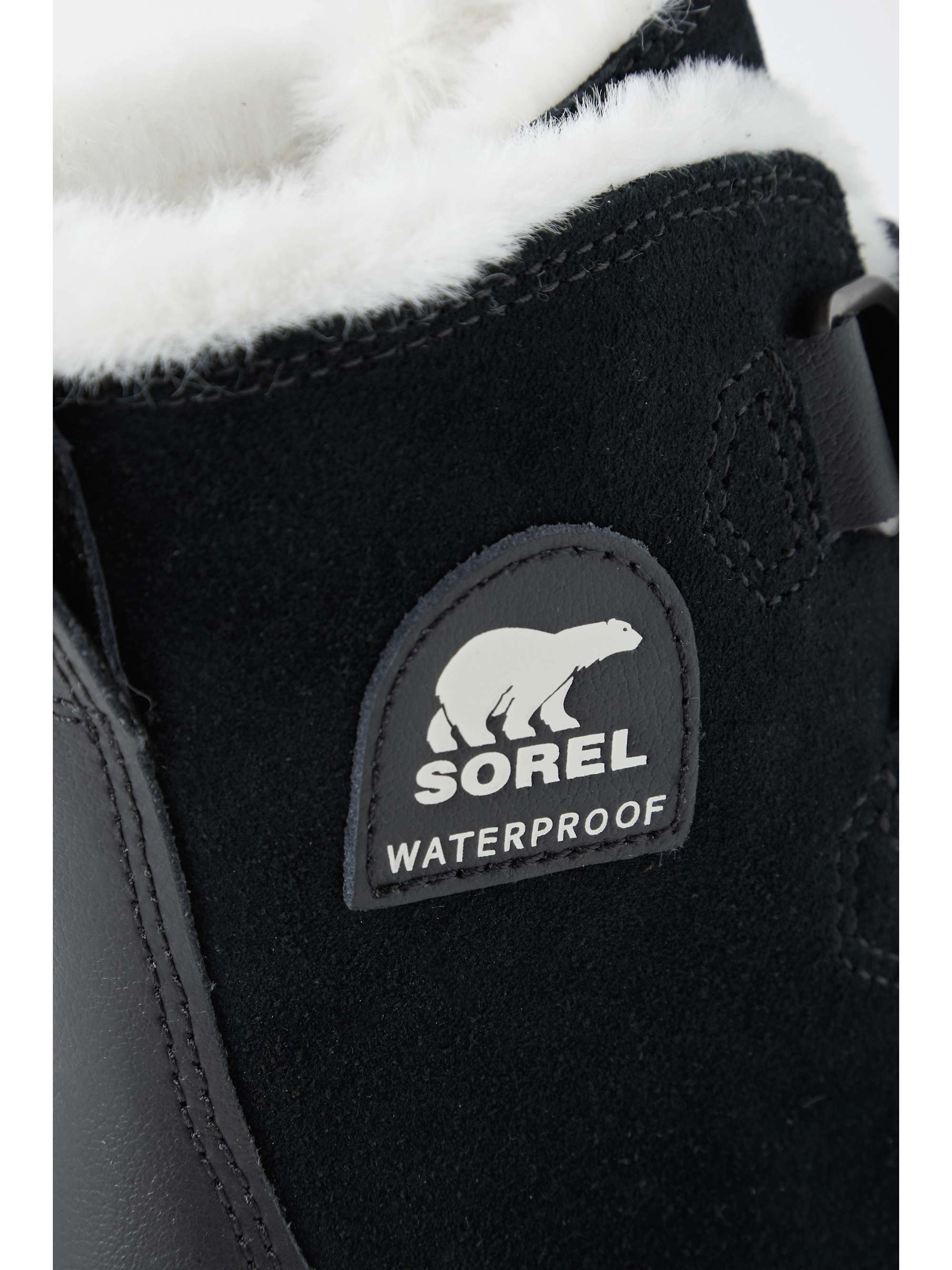 SOREL Torino II faux fur-trimmed suede, leather and rubber ankle boots