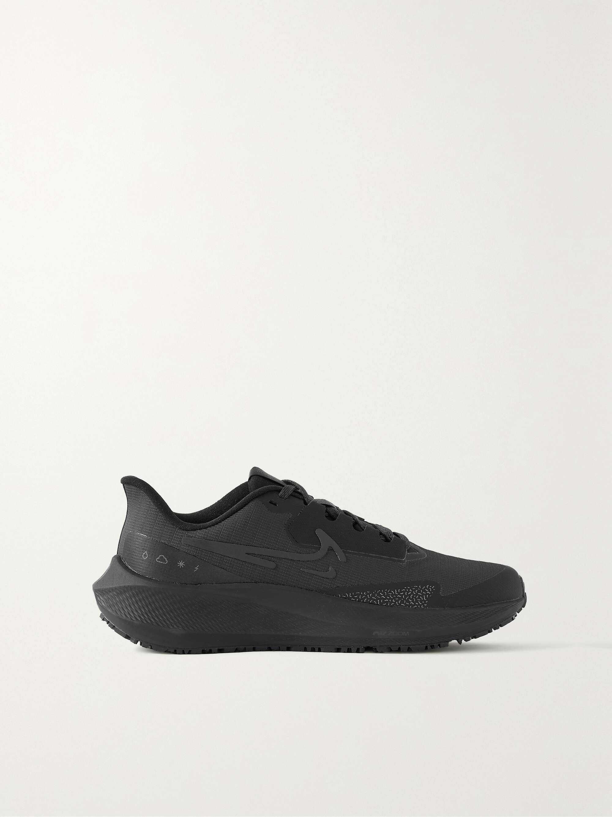 Nike Pegasus 39 Shield neoprene and rubber-trimmed mesh sneakers