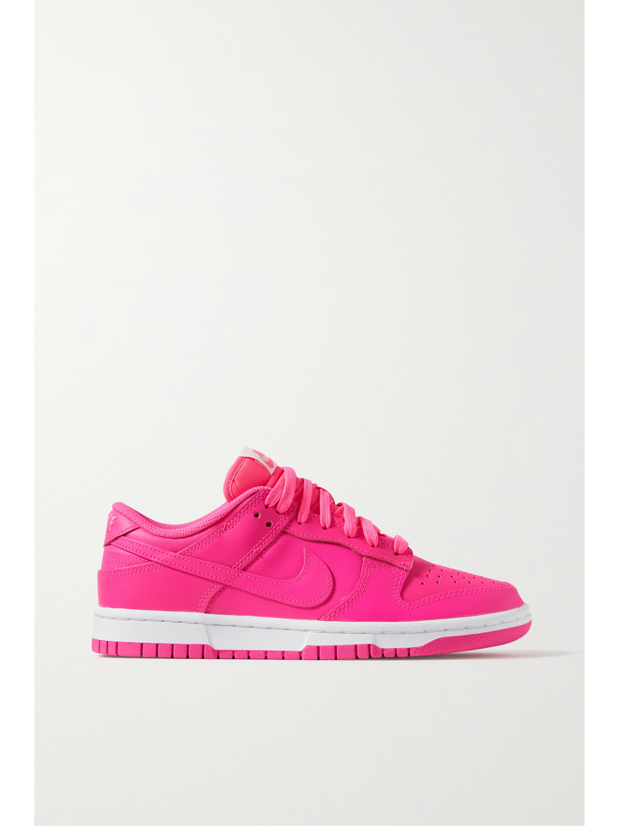 Nike - Dunk Low Leather Sneakers - Pink