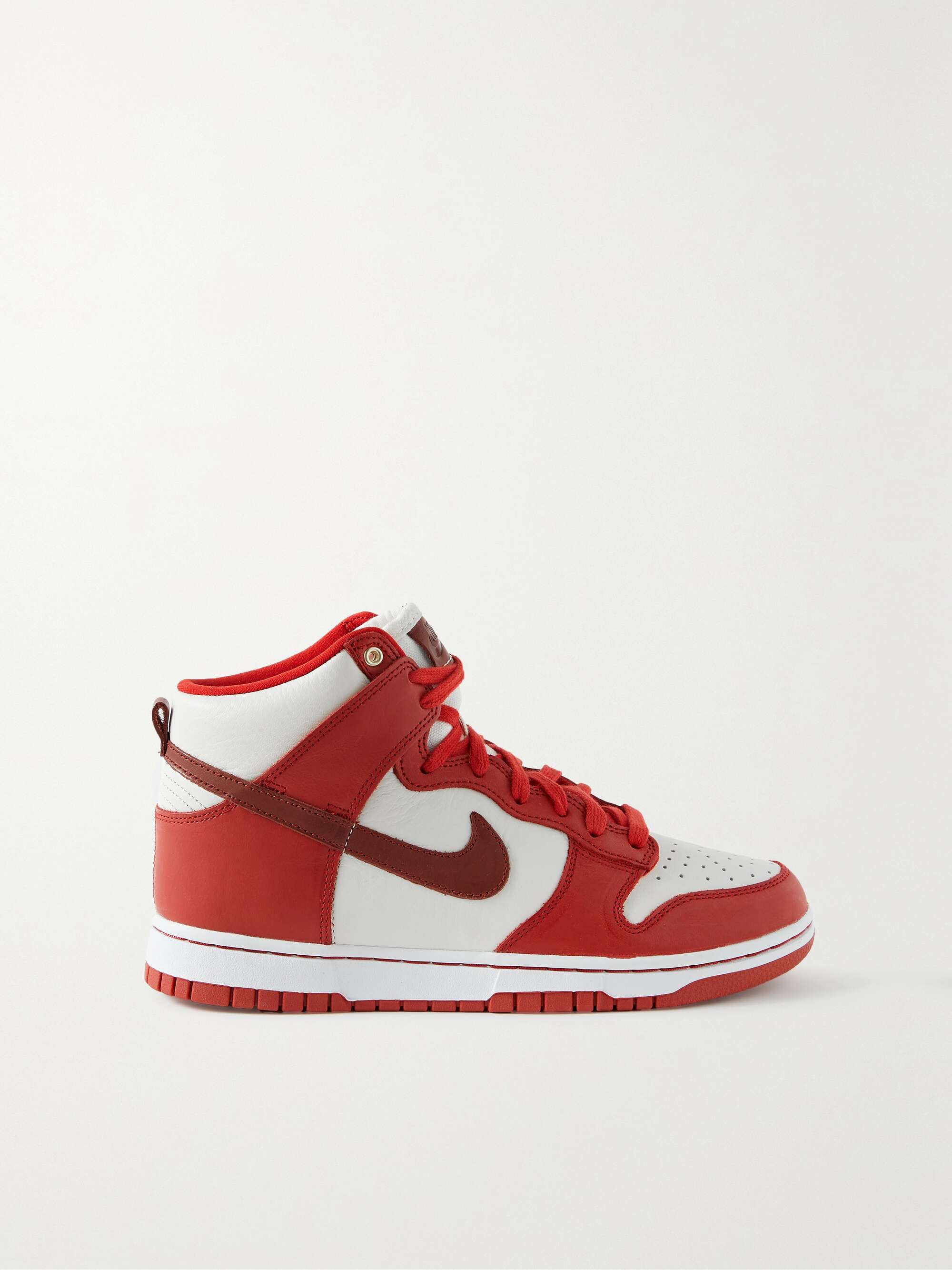 leather high top nikes