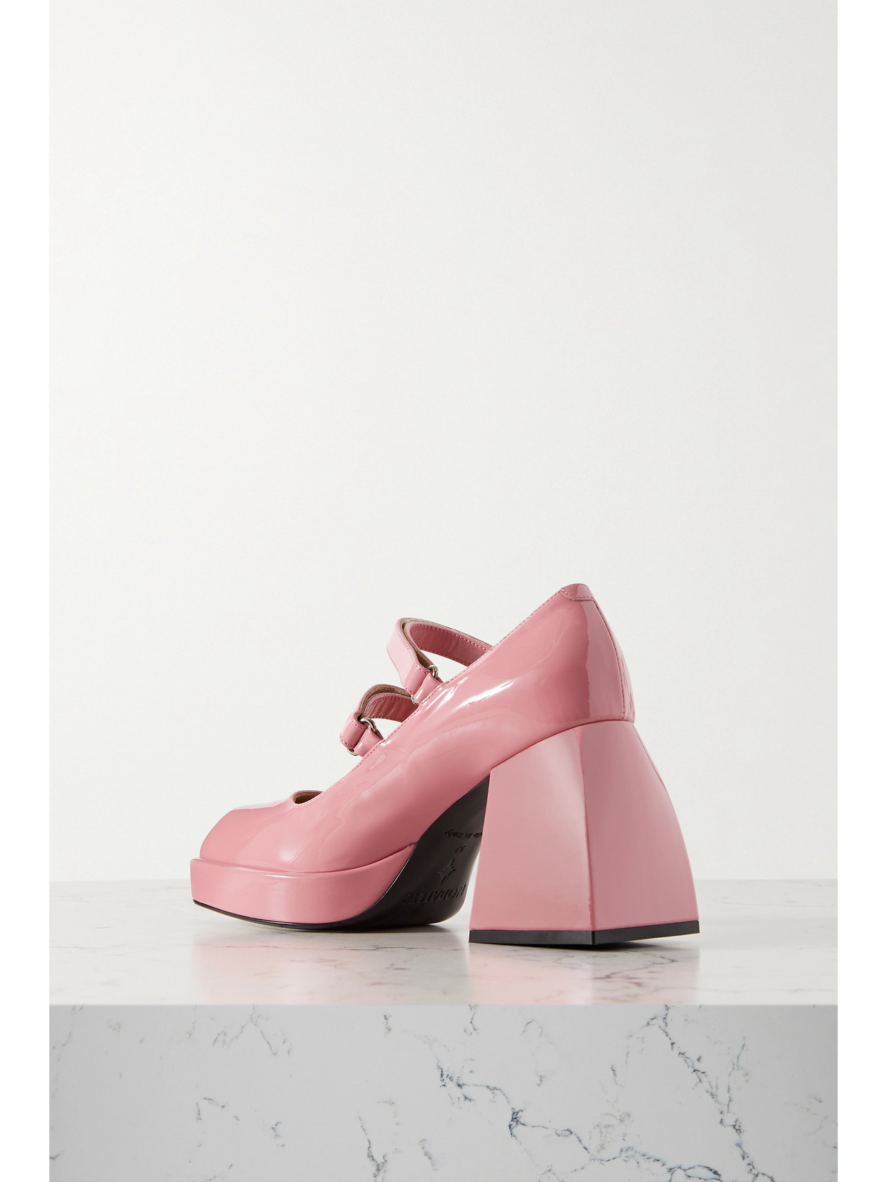 Nodaleto Double-strap Pumps In Pink