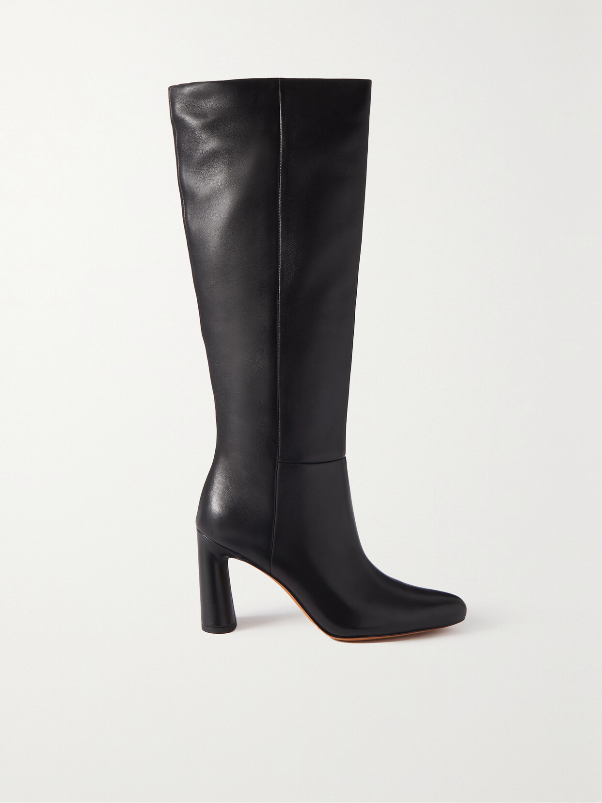 Vince Highland Leather Knee Boots - Black