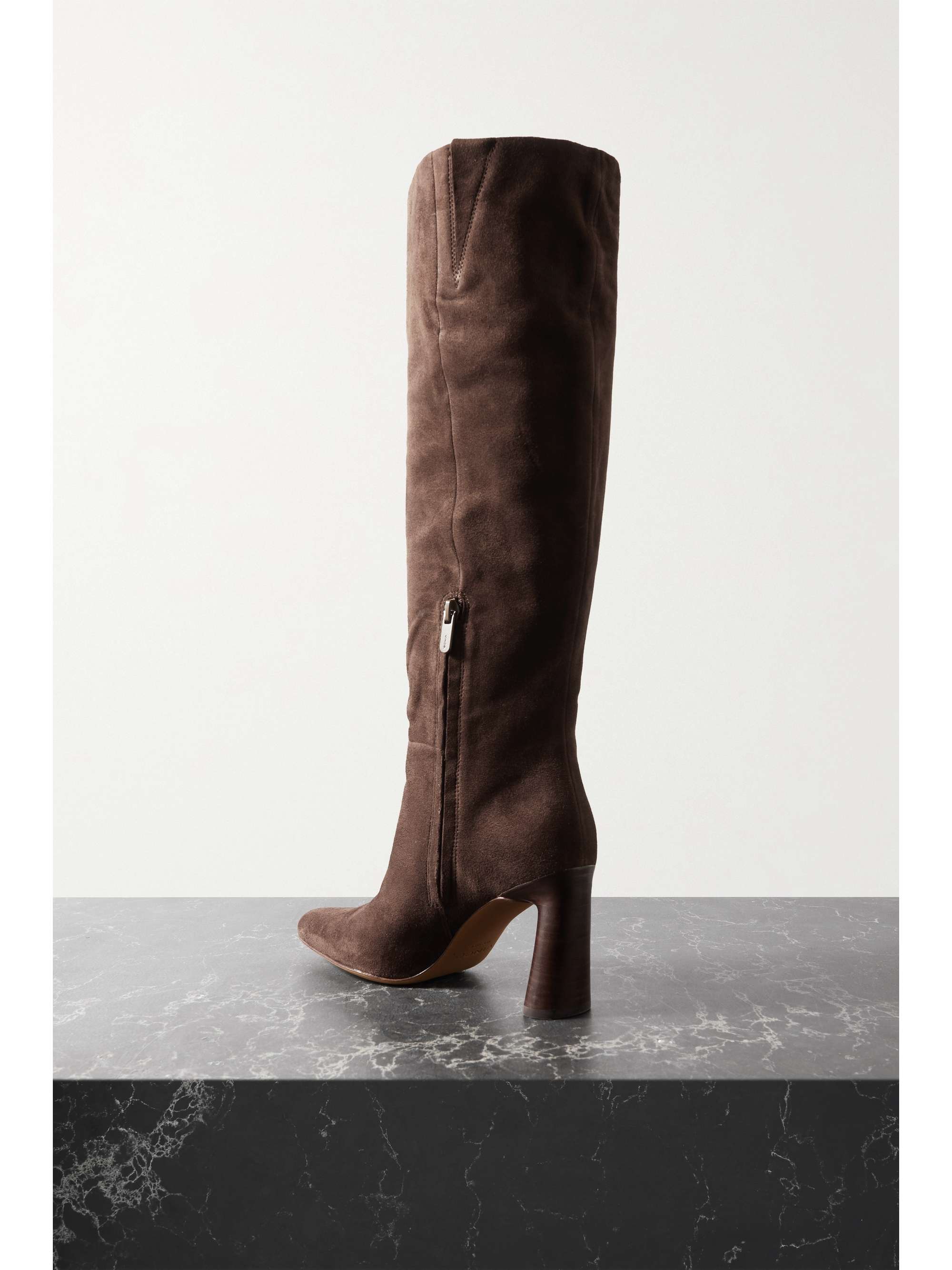 VINCE Highland suede knee boots NETAPORTER