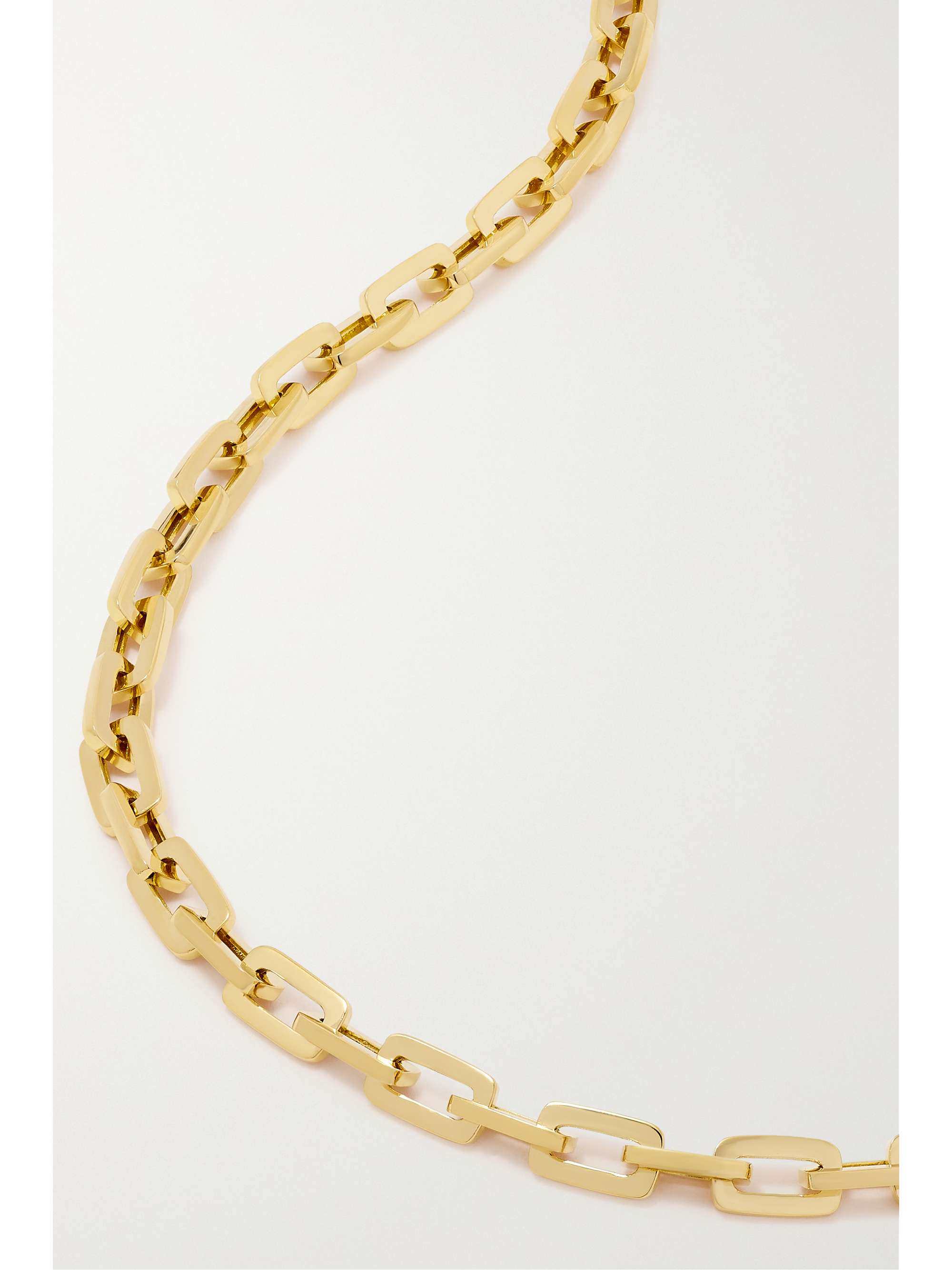 SHAY Mini Deco Link 18-karat gold necklace