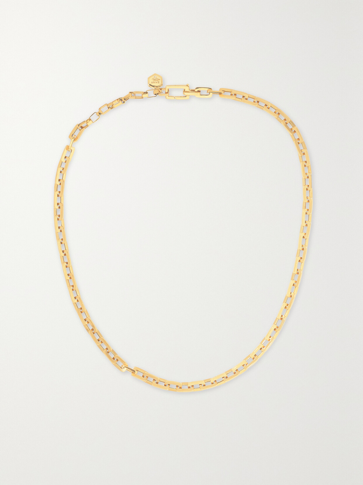 Shay Mini Deco Link 18-karat Gold Necklace